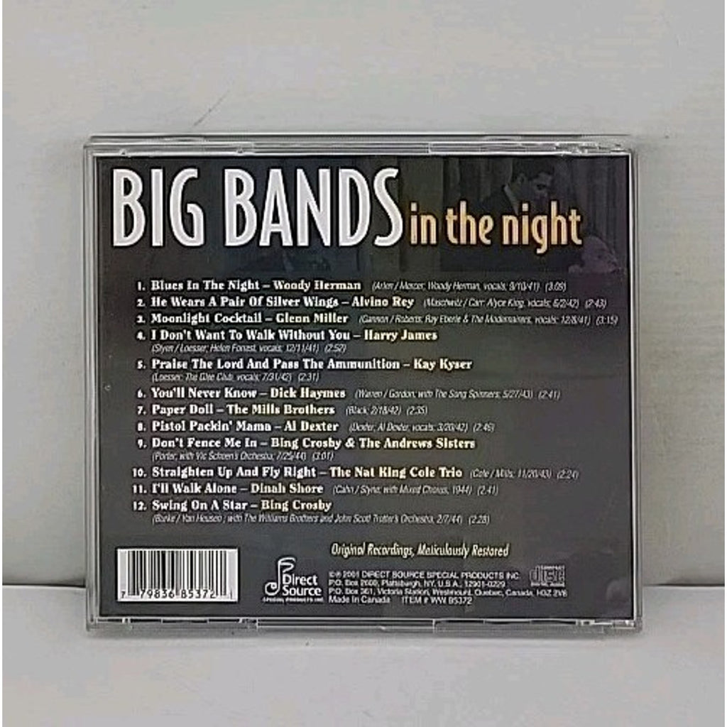 Big Bands in the Night by Various (CD, 2001)