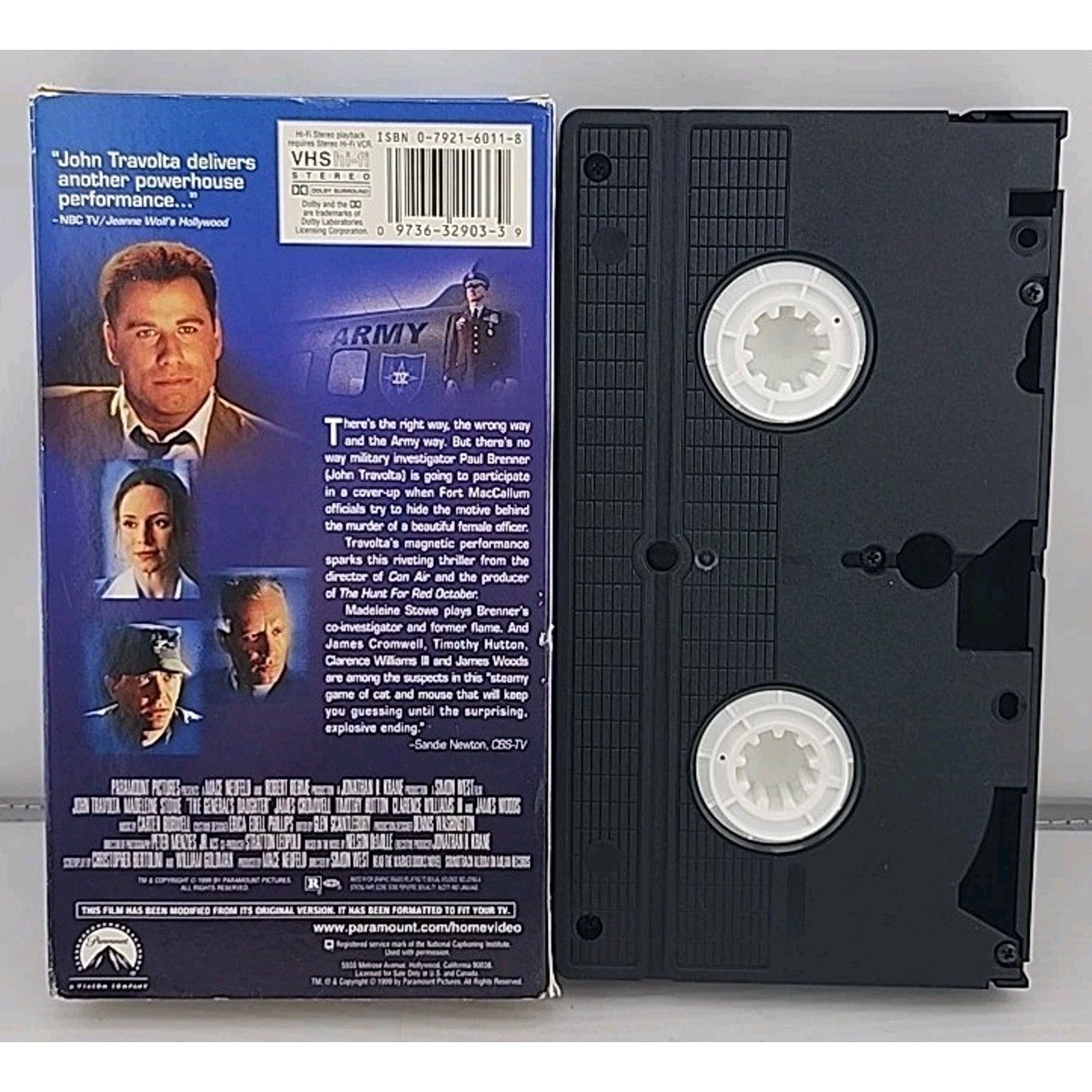The Generals Daughter (VHS, 1999)