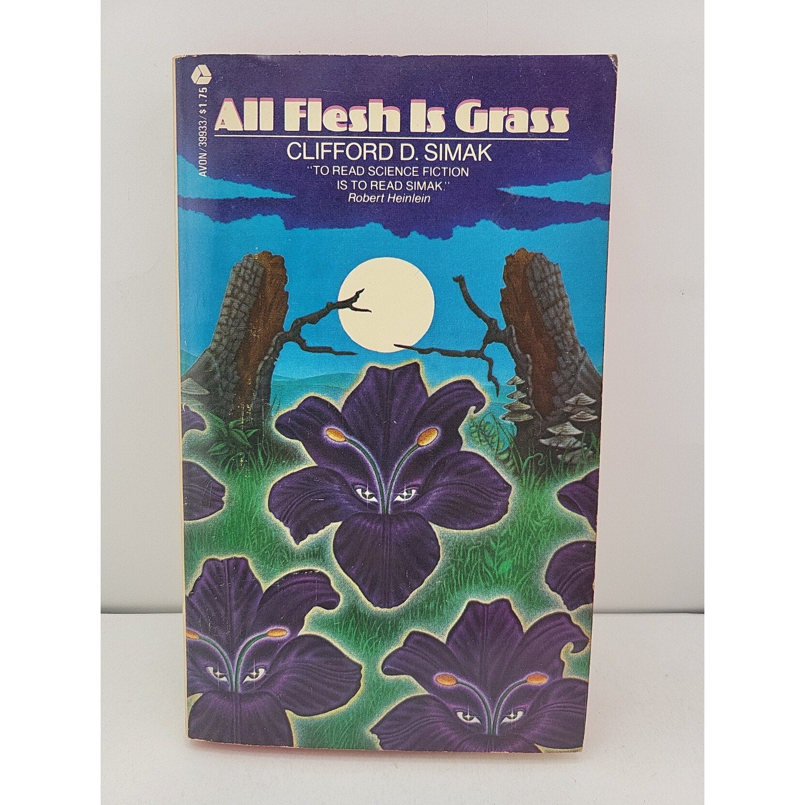 Clifford D. Simak, All Flesh is Grass, first Avon paperback edition 1978 Sci-fi