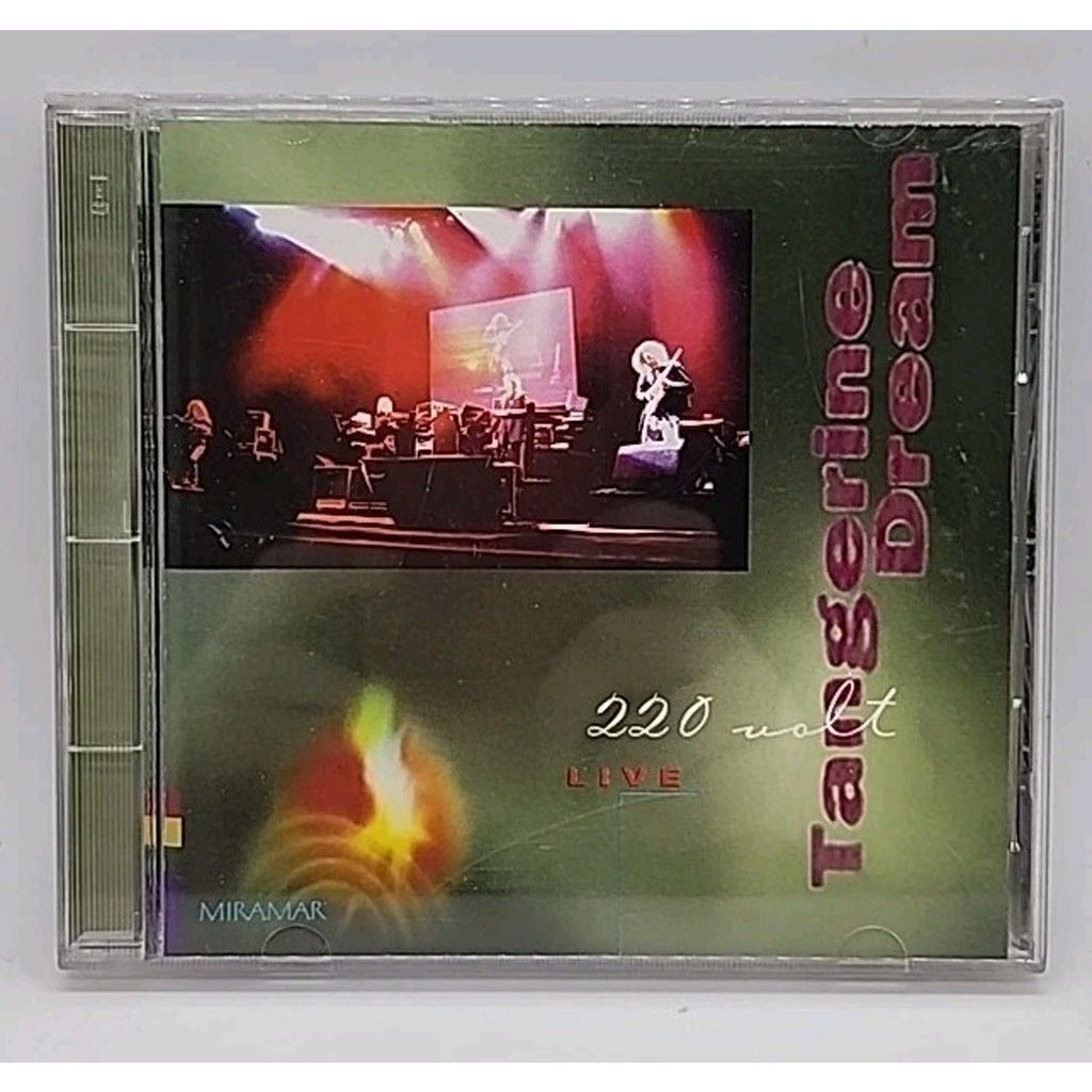 220 Volt Live by Tangerine Dream (CD, Sep-1993, Miramar)