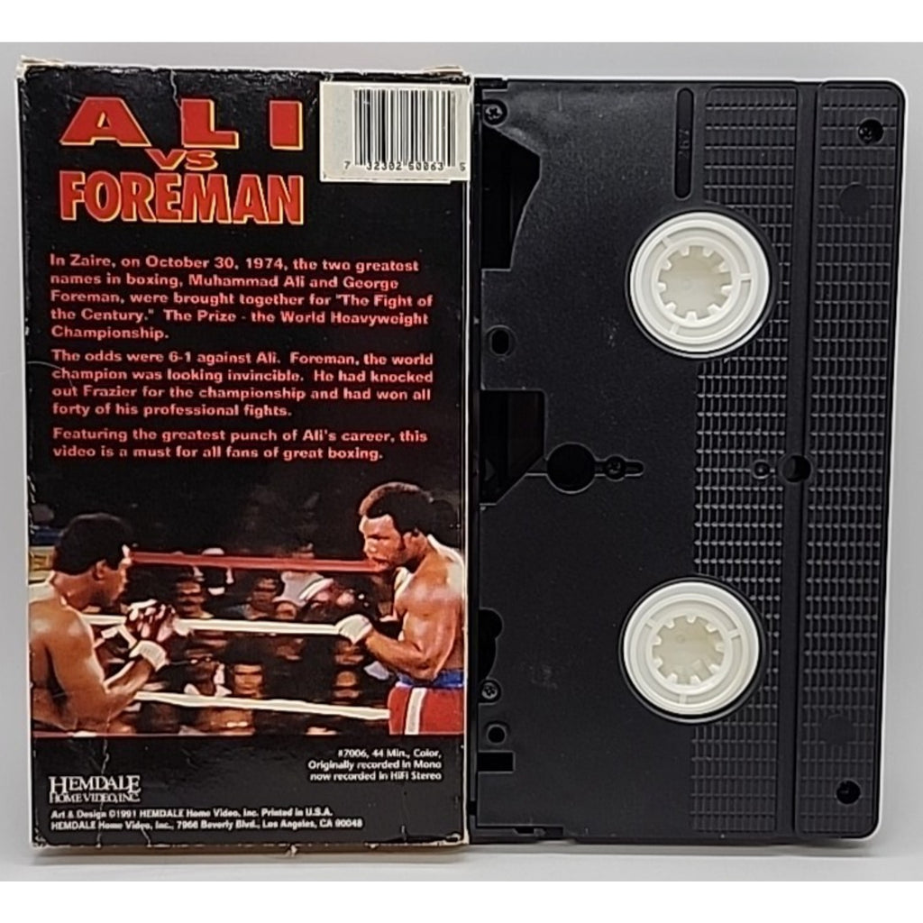 Ali Vs Foreman (VHS)
