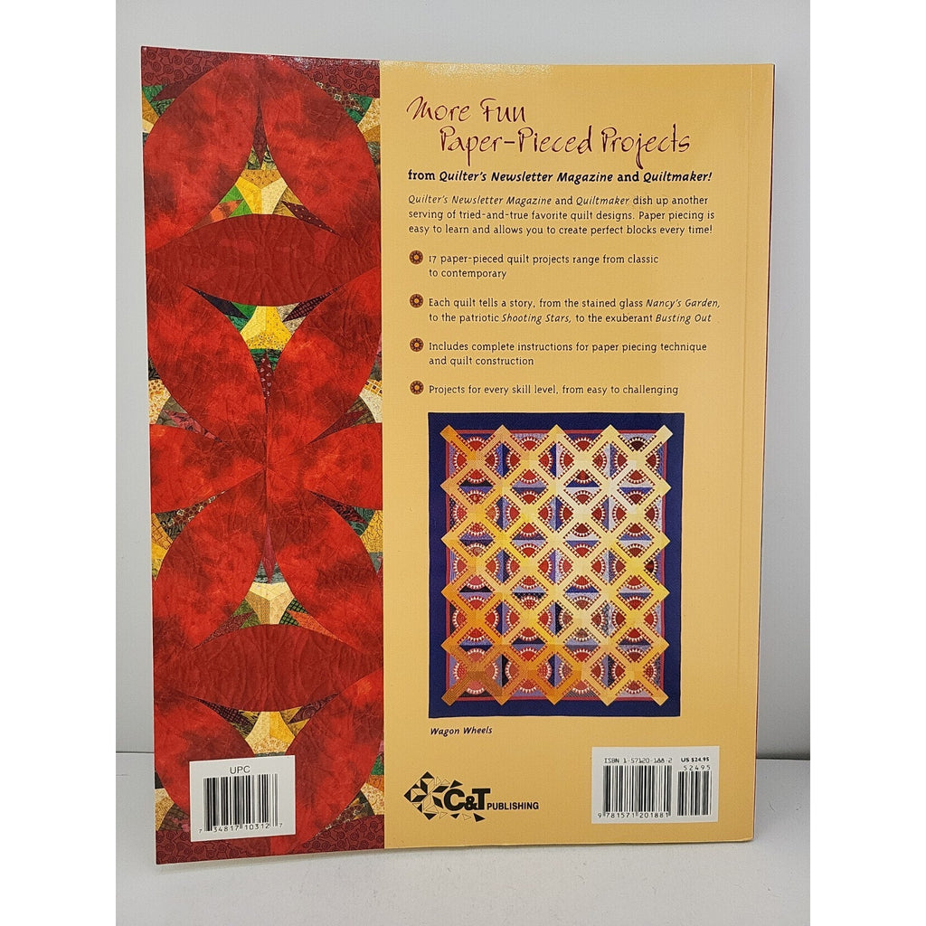 Paper Piecing Potpourri : Fun-Filled Projects for Every Quilter by Quilter's...