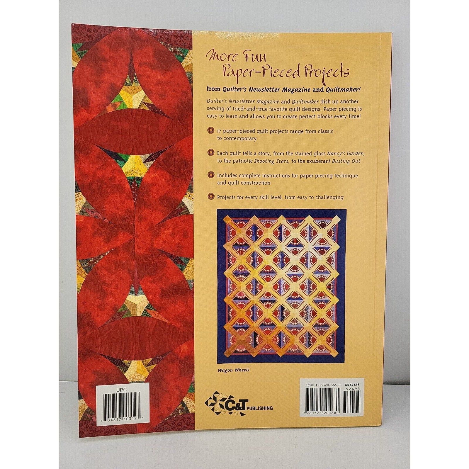 Paper Piecing Potpourri : Fun-Filled Projects for Every Quilter by Quilter's...