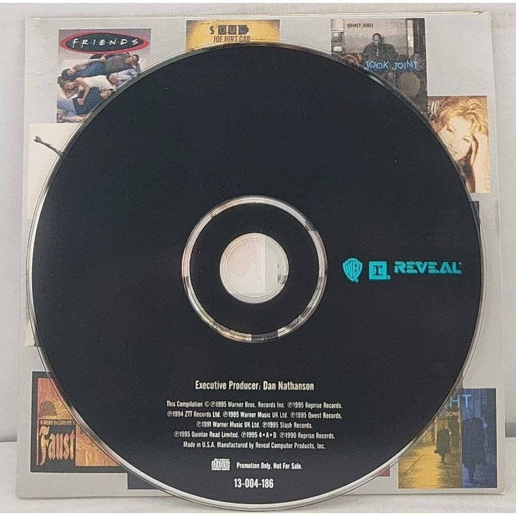 Warner Bros Reveal Sampler CD 1995 Reprise Records Various 90's Artists 20 songs