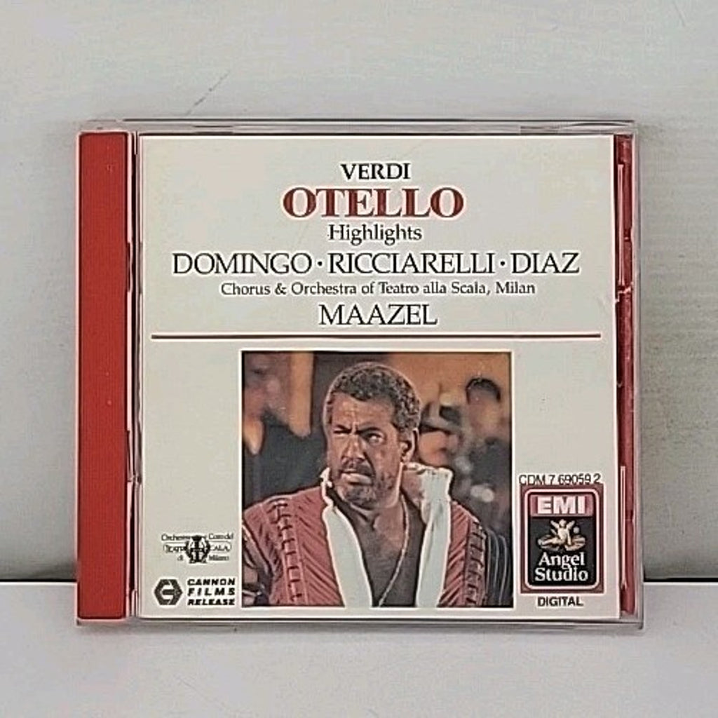 Verdi: Otello EMI Domingo La Scala Maazel Classical CD