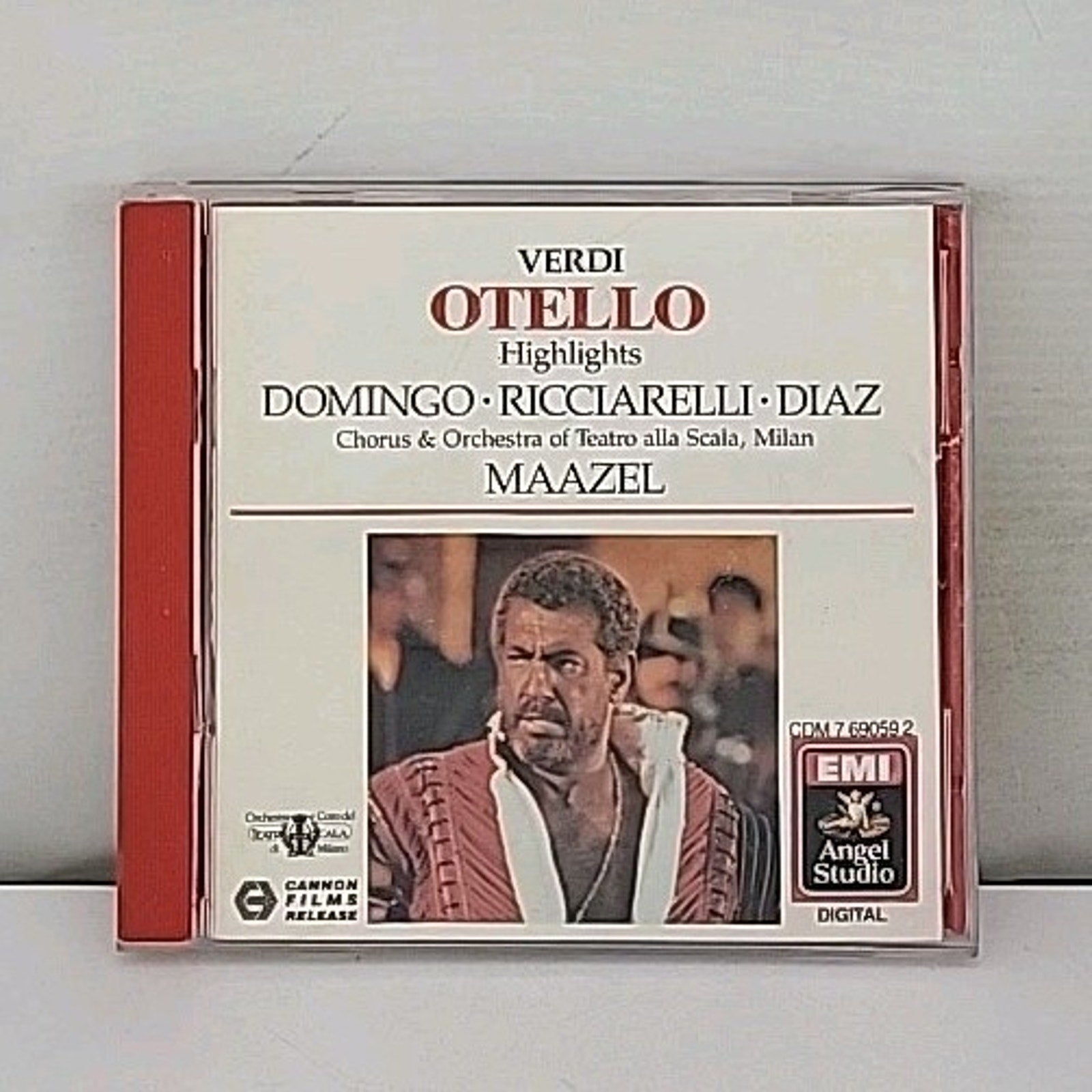 Verdi: Otello EMI Domingo La Scala Maazel Classical CD