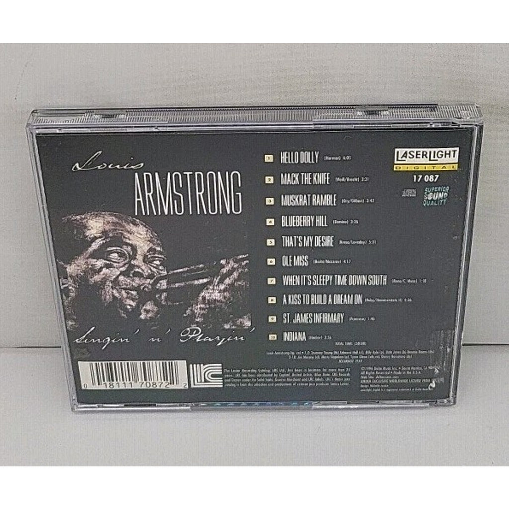 Singin' n' Playin' by Louis Armstrong (CD, Sep-1996, Laserlight)