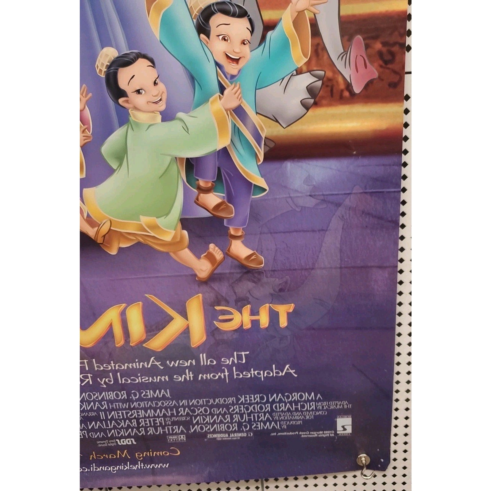 The King and I Movie Poster 27x40 D/S Miranda Richardson Martin Vidnovic