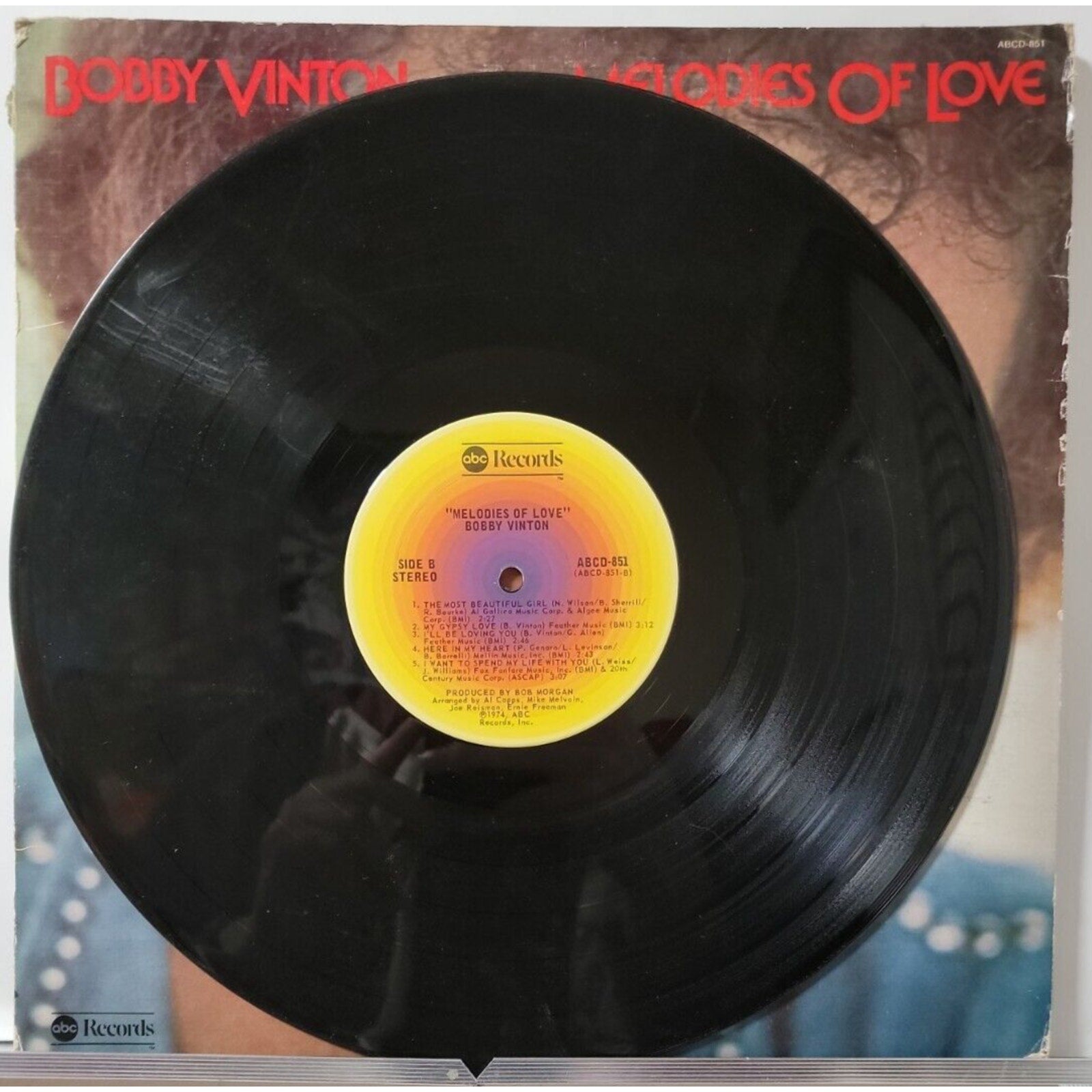 Melodies of Love by Bobby Vinton (Record, 1974)
