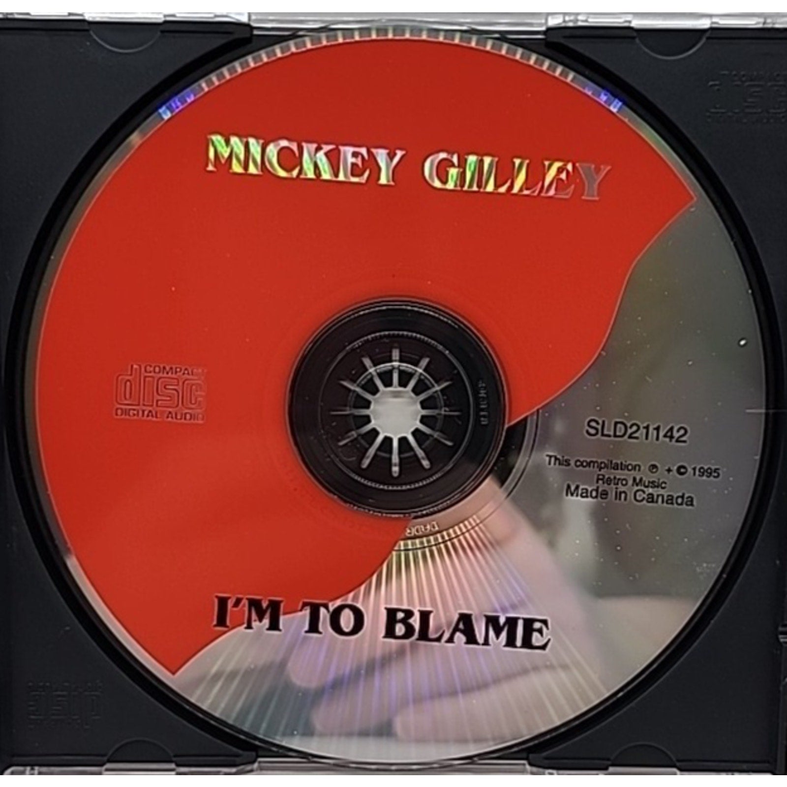 I'm to Blame by Mickey Gilley (CD, 1995)
