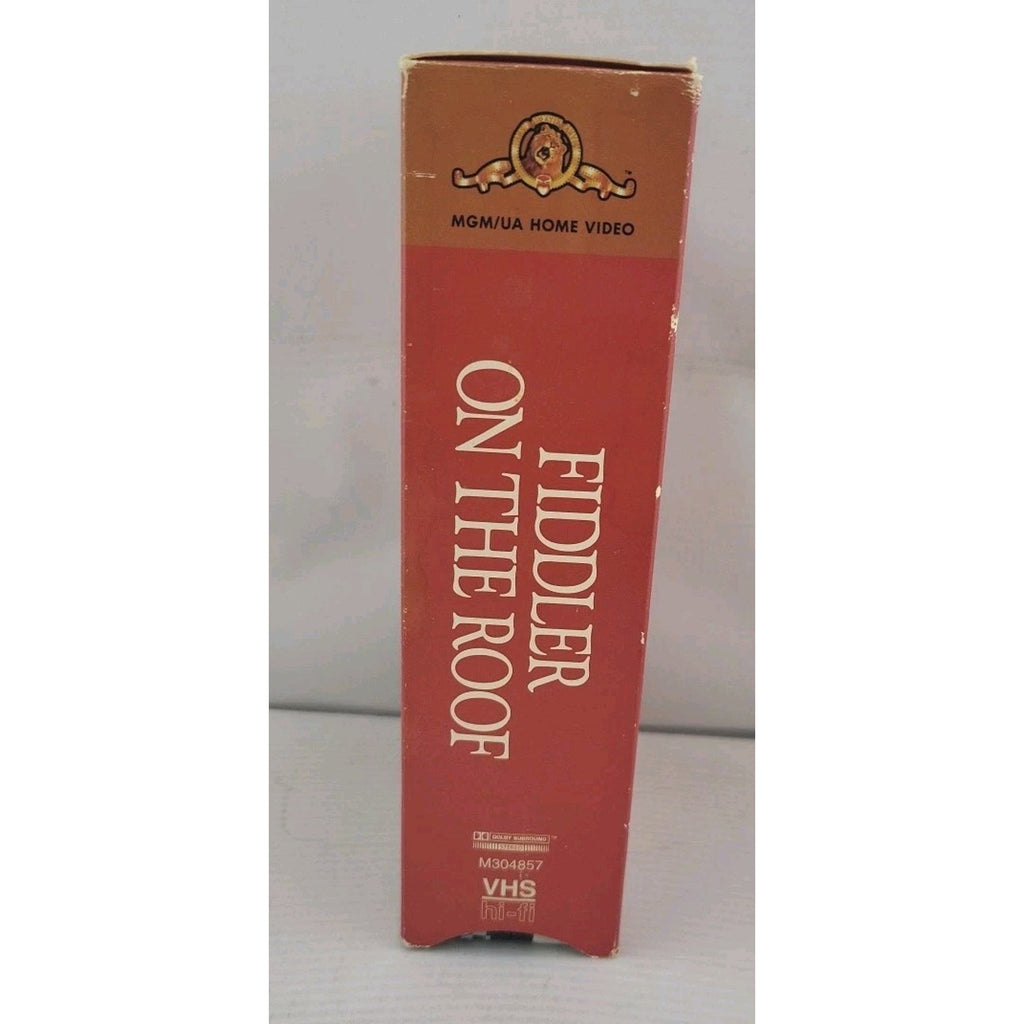 Fiddler on the Roof (VHS Movies 2-Tape Set) Deluxe Letter Box Edition Musical