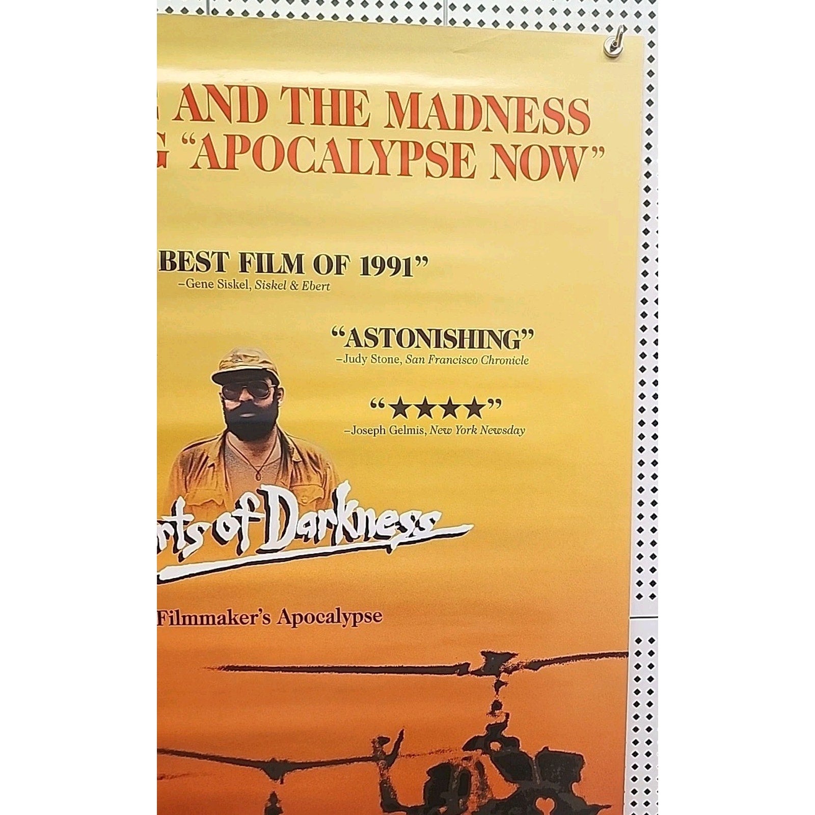 1991 Hearts Of Darkness Original Movie Poster Vietnam War Apocalypse 27x40