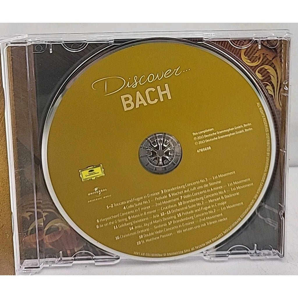 Virtuoso: Discover Bach by Various (CD, 2013)