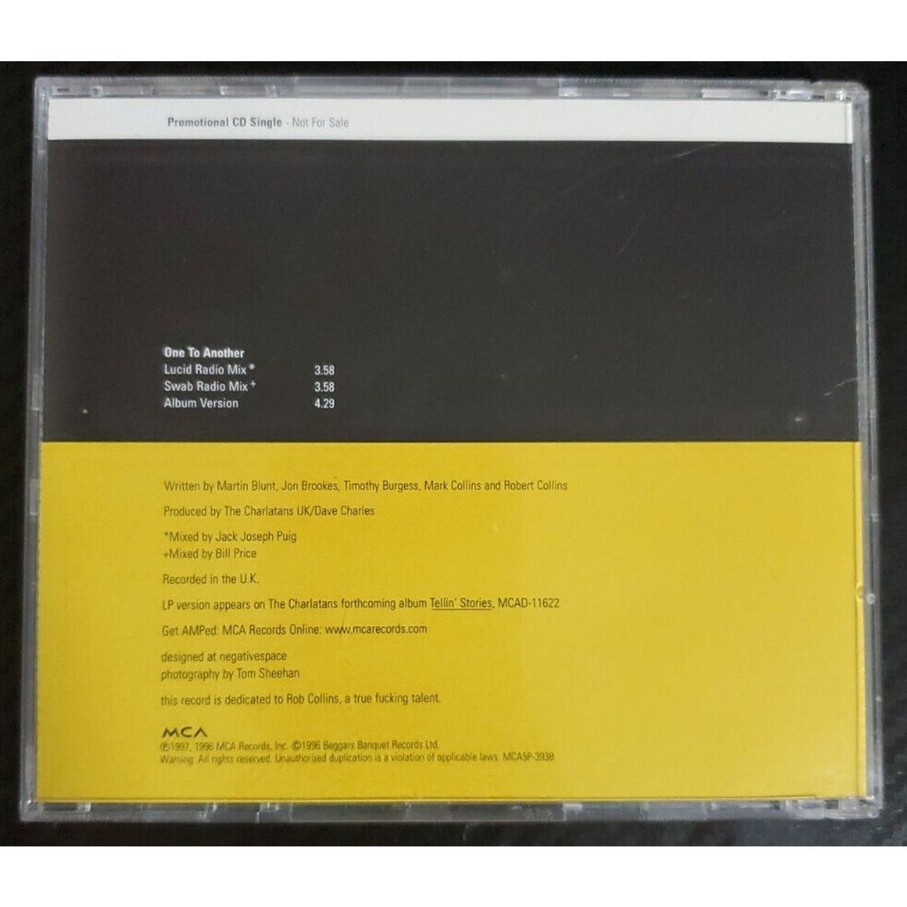 The Charlatans UK One To Another (CD)