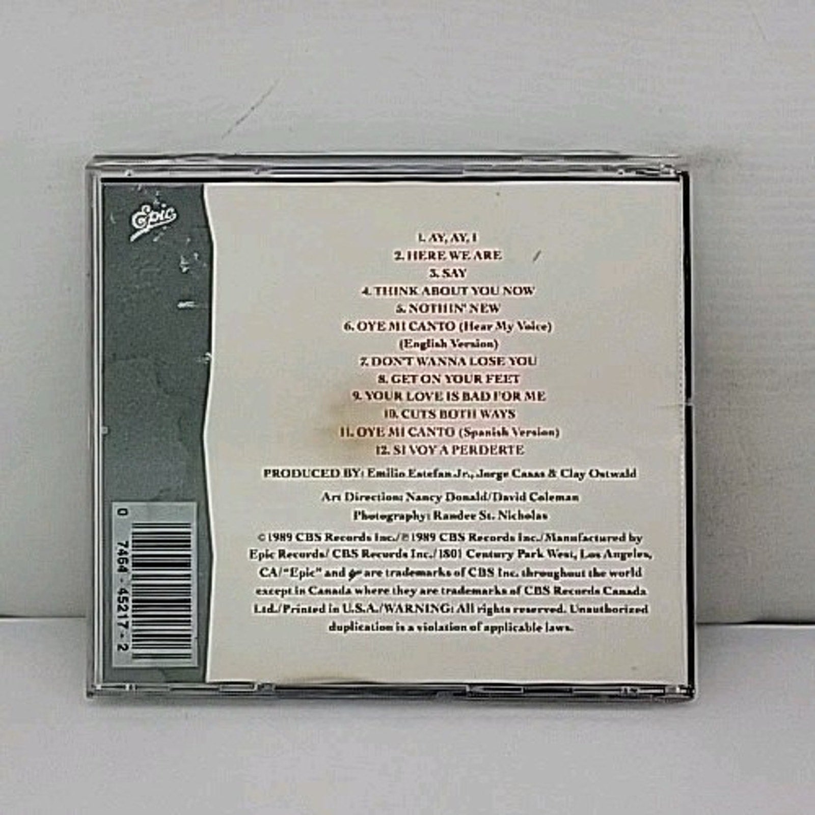 Cuts Both Ways by Gloria Estefan (CD, Jul-1989, Epic)