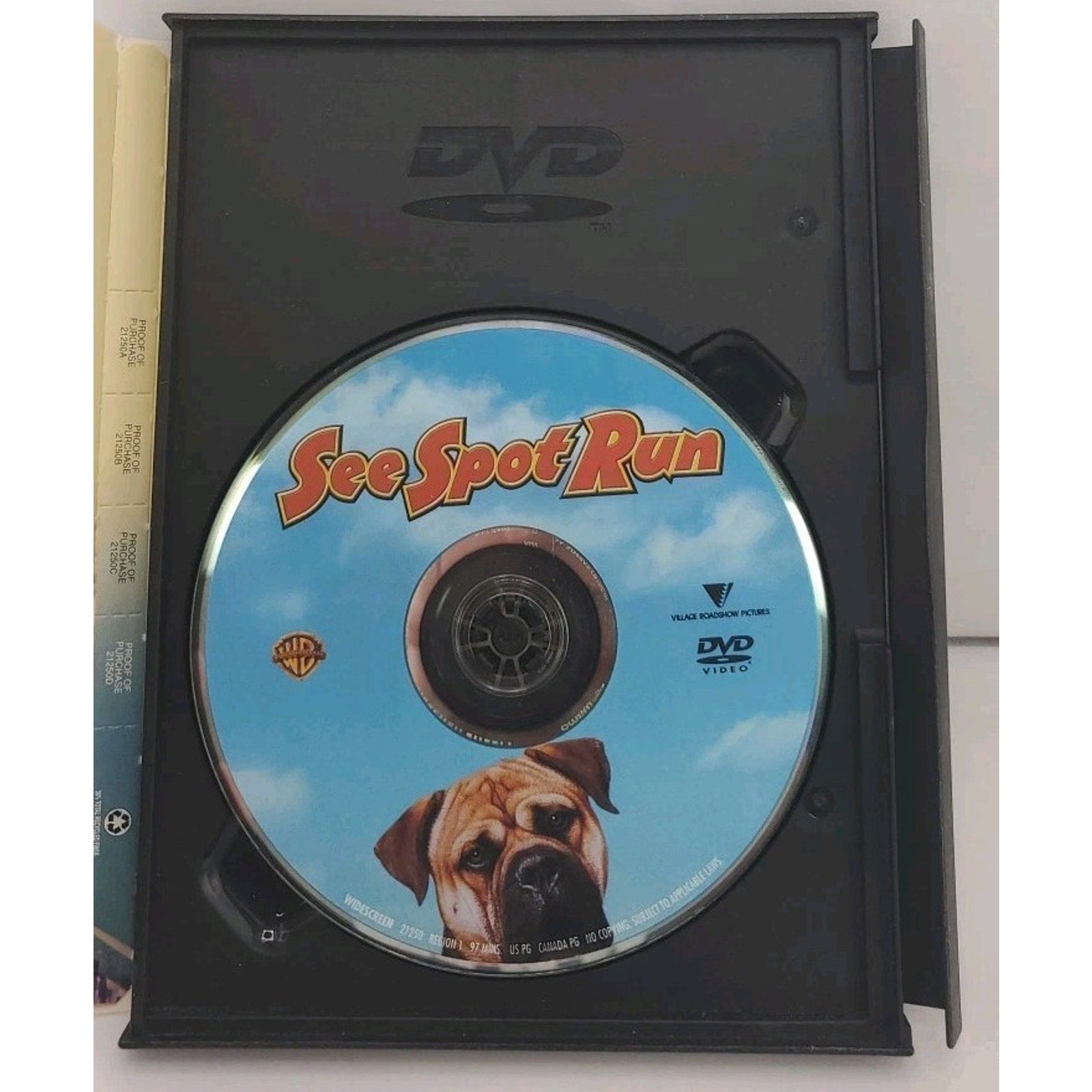 See Spot Run (DVD, 2001)