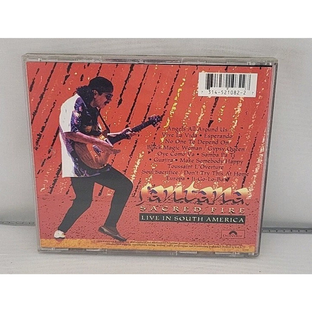 Sacred Fire by Santana (CD, 1993)