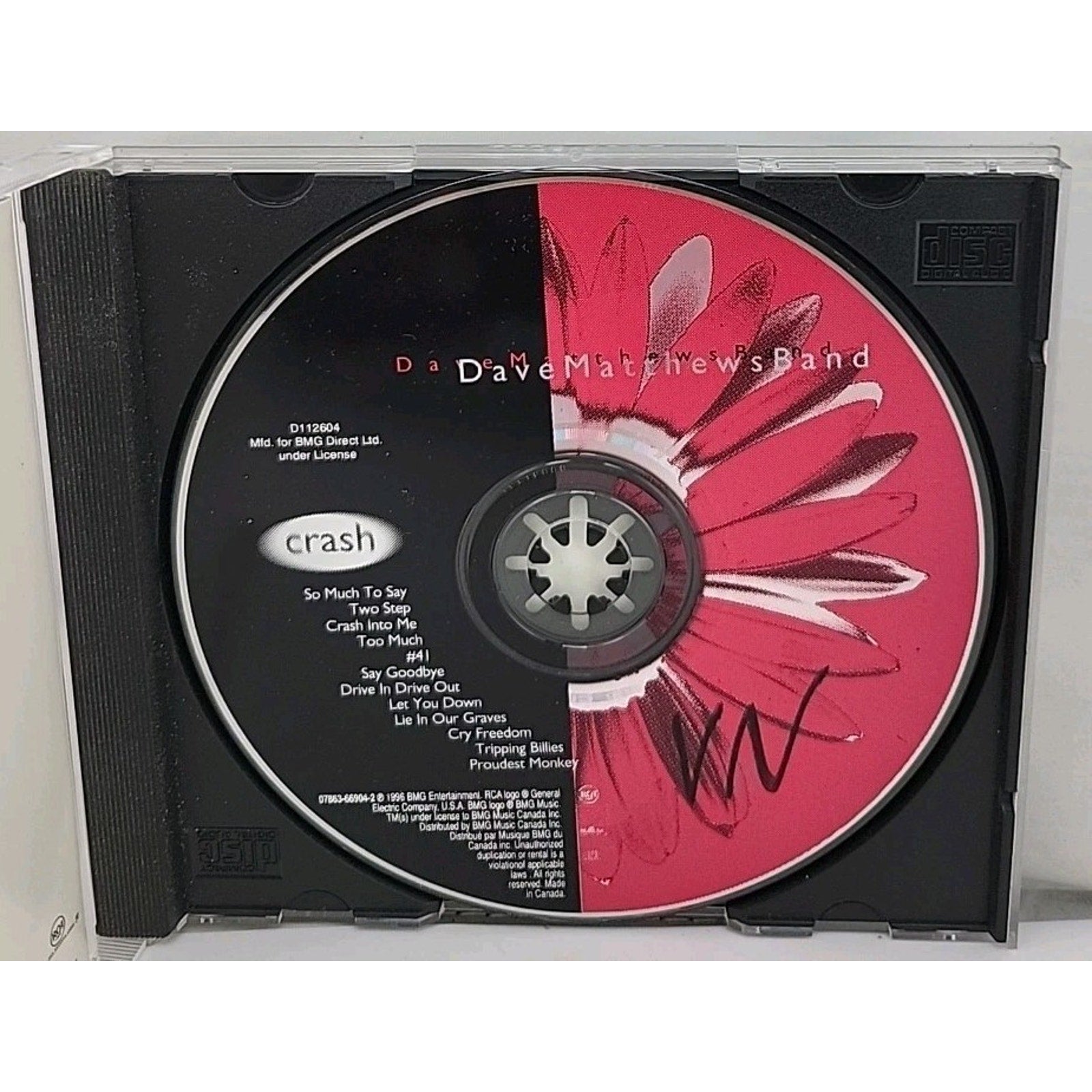 Crash by Dave Matthews (CD, 1996)
