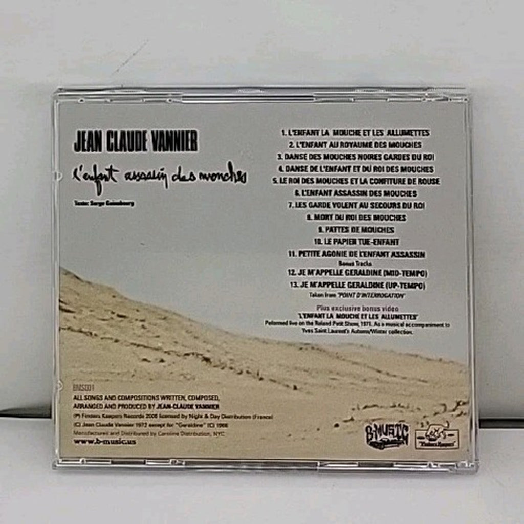L'enfant Assasin Des Mouches by Vannier, Jean-Claude (CD, 2005)