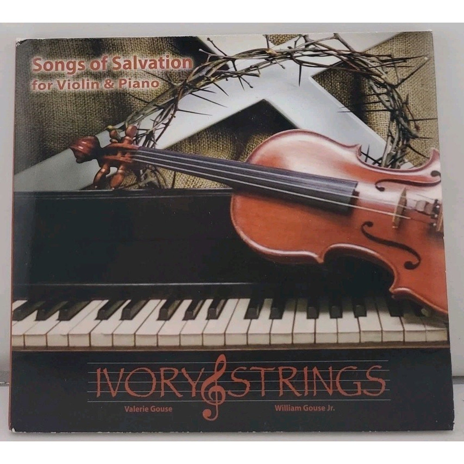 Songs Of Salvation For Violin & Piano Ivory & Strings (CD)