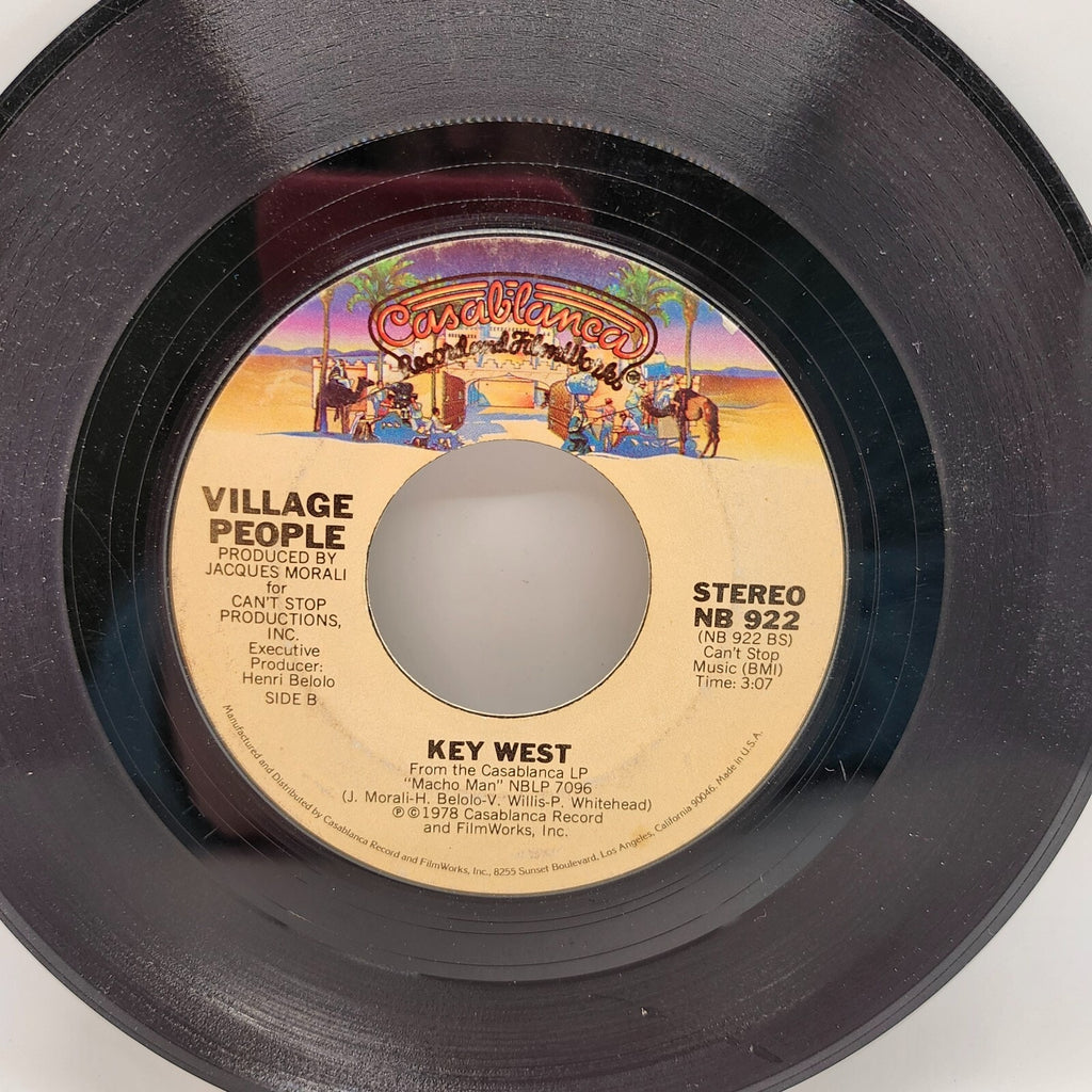 Macho Man / Key West By Village People (Record) - NB 922