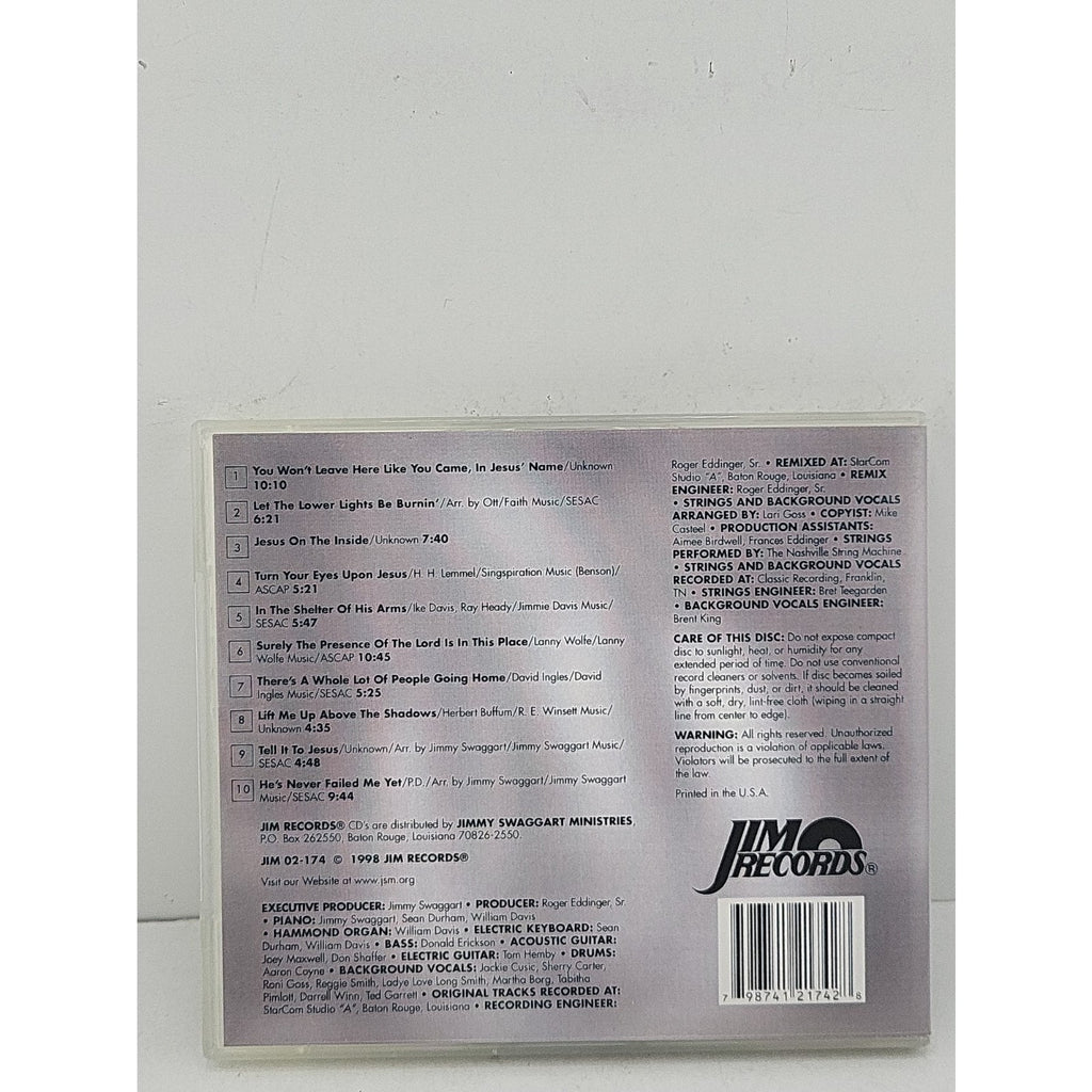 Jimmy Swaggart You Won't Leave Here Like You CD Spirtual Enlightenment