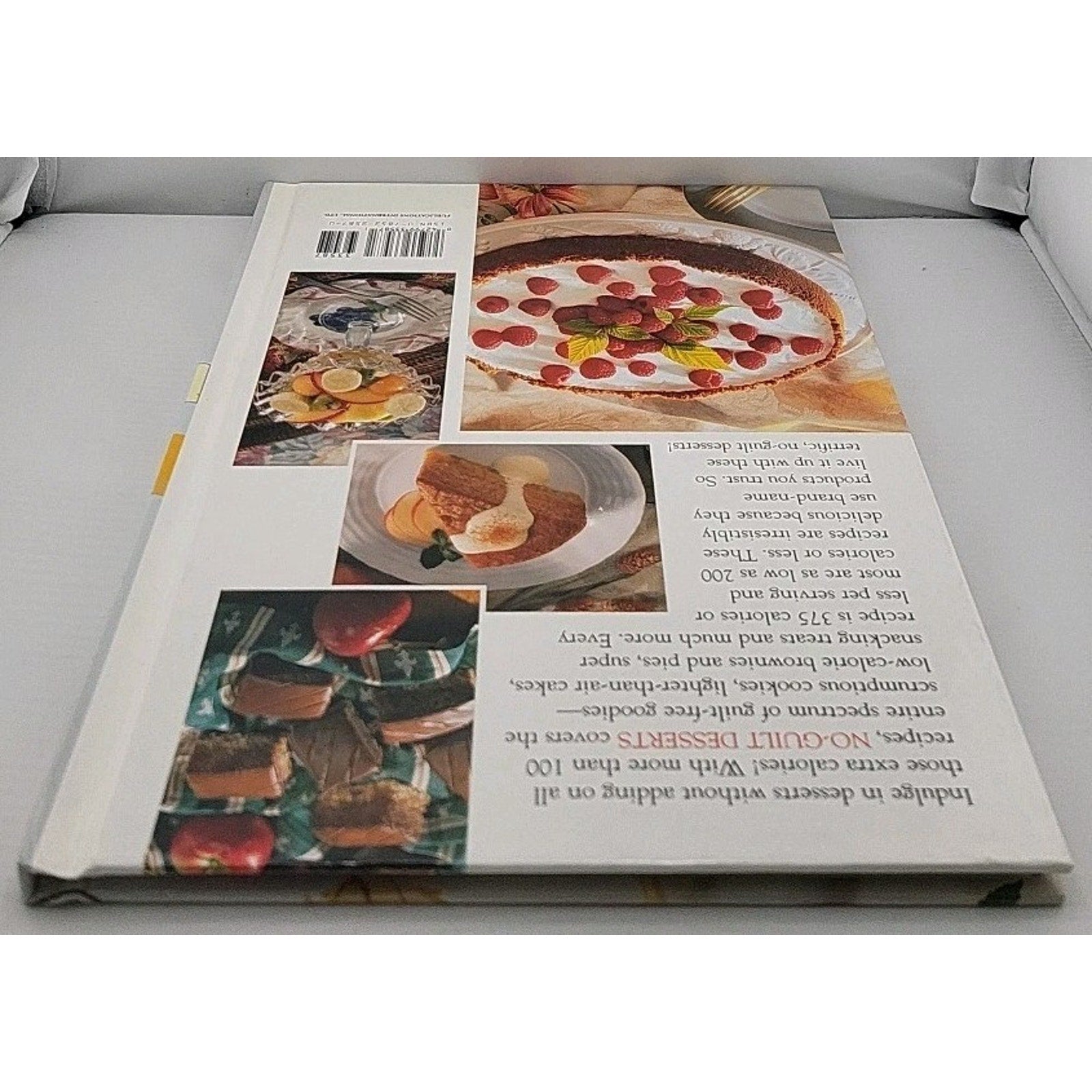 No Guilt Desserts, 200 Calories or Less Recipes, 1998 Hardcover Cookbook