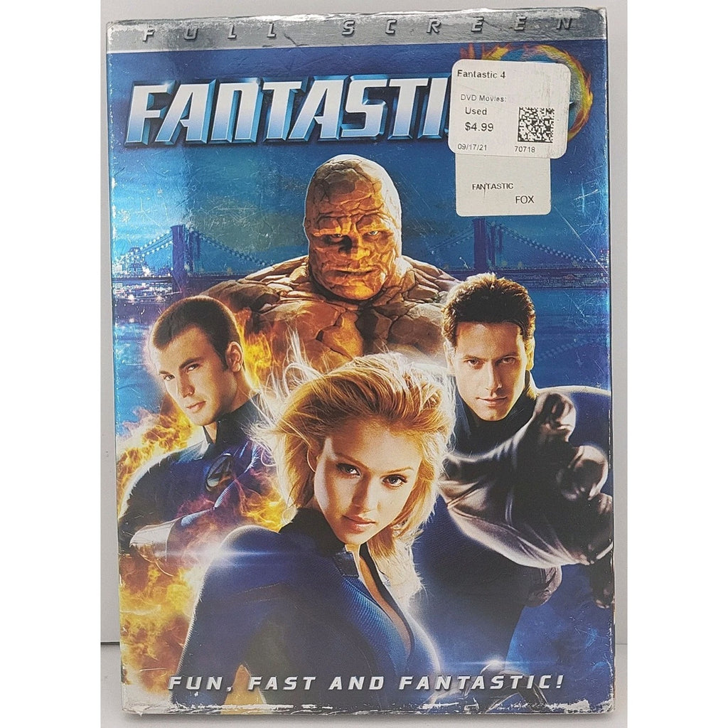 Fantastic Four (DVD, 2005, Full Screen)