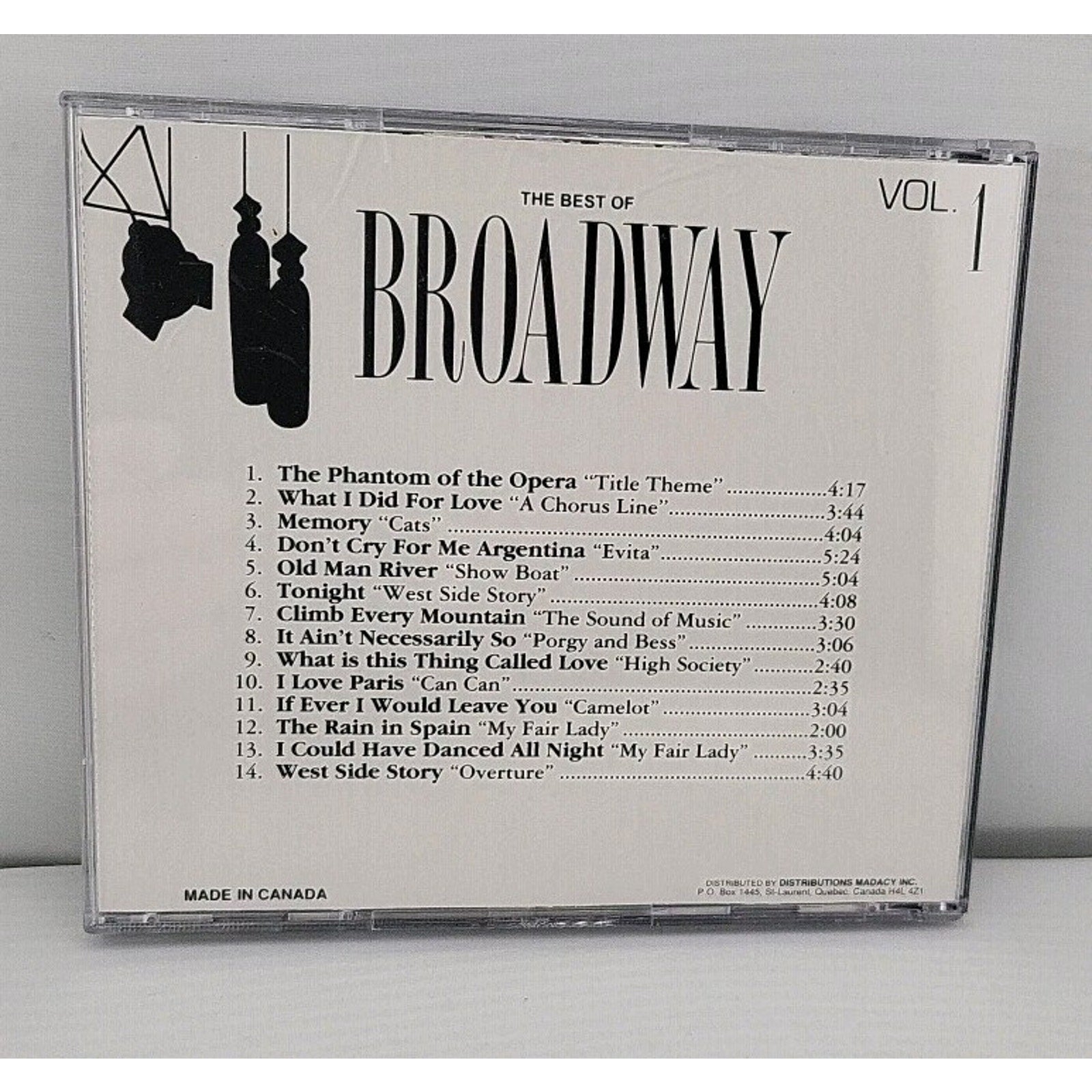 The Best of Broadway Vol. 1 (CD, Madacy)
