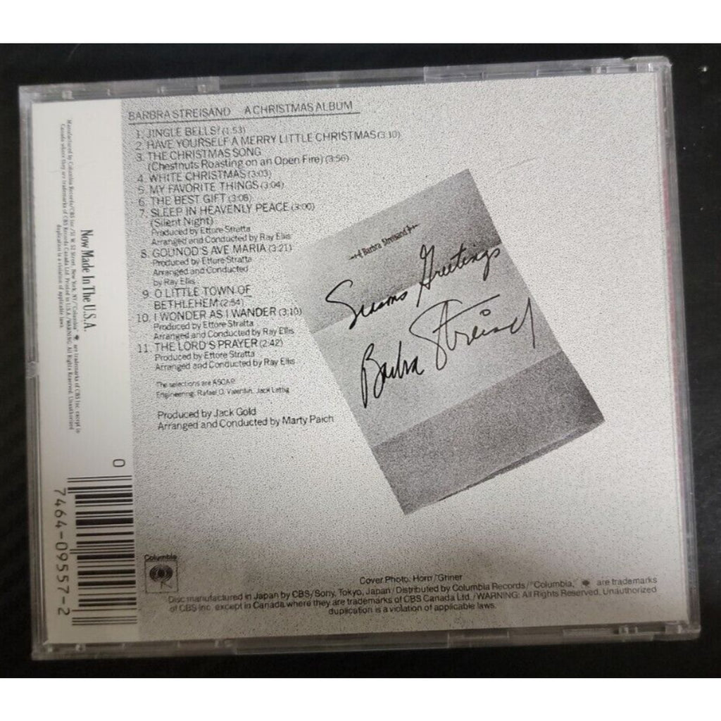 A Christmas Album By Barbra Streisand (CD)