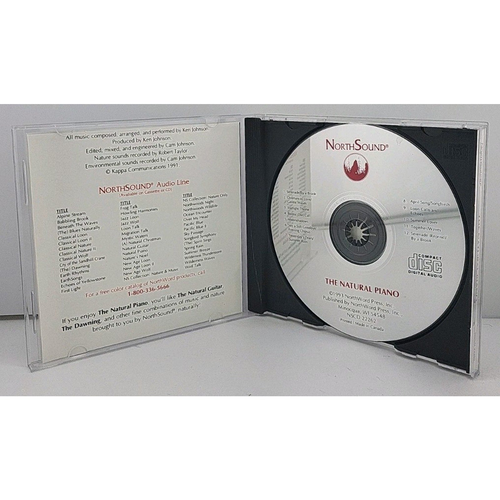 Natural Piano by NorthSound (CD, Mar-2003, Northsound Gift)