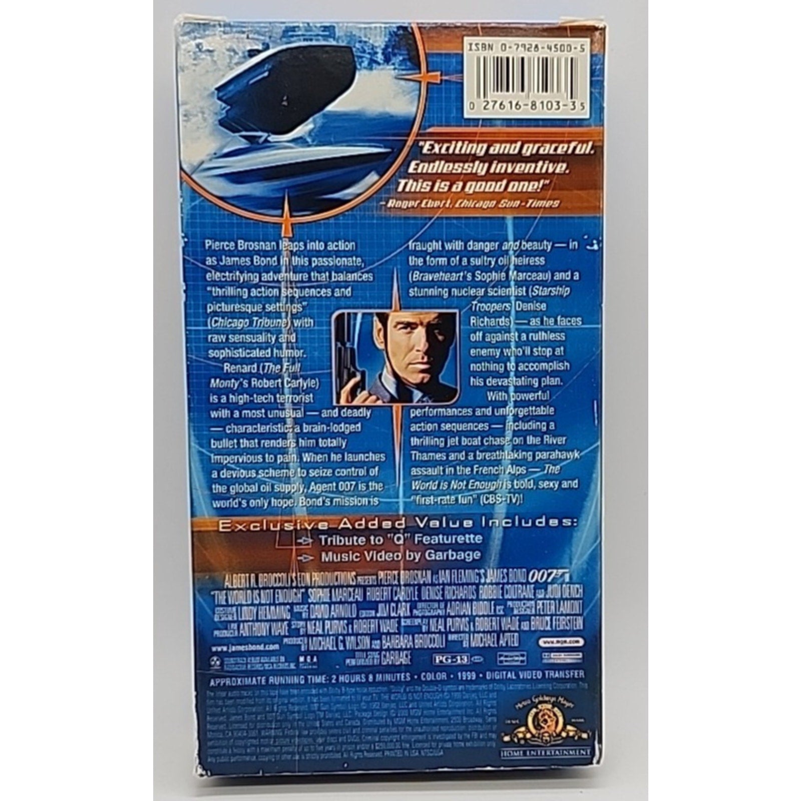 The World Is Not Enough (VHS, 1999)