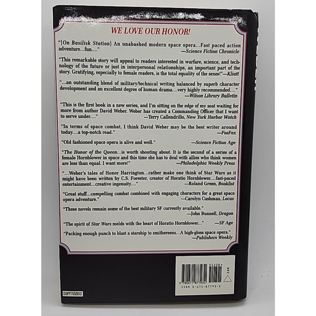 In Enemy Hands an Honor Harrington Novel by Weber (1997, Book, Hardcover)