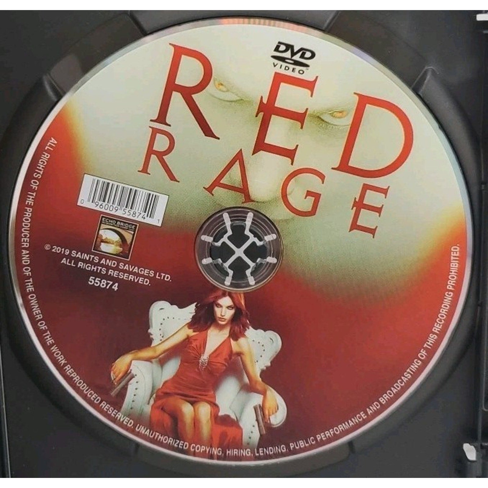 Red Rage DVD *DISC ONLY*