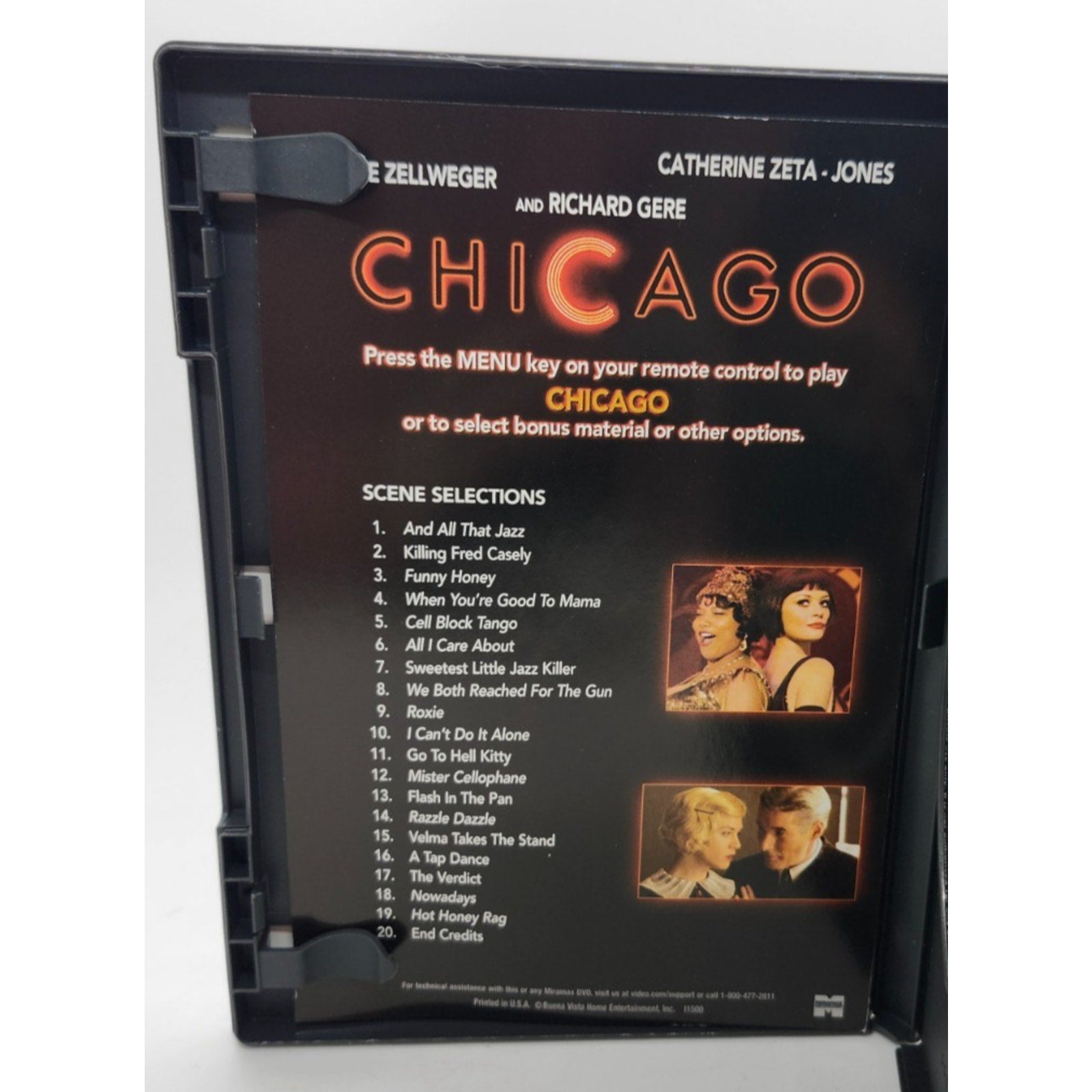 Chicago (DVD, 2003, Full Frame)
