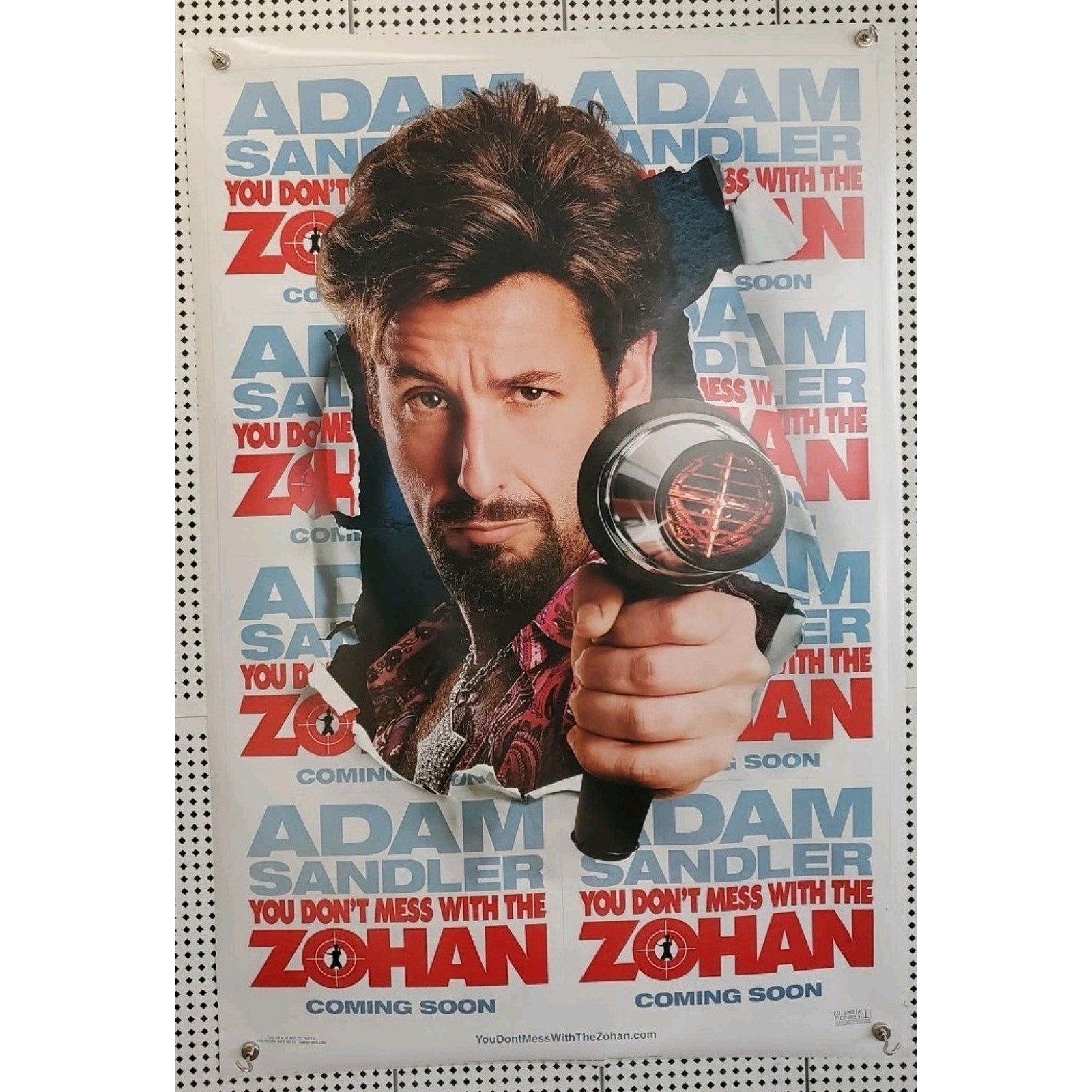 You Don't Mess With The Zohan 27x40 D/S Original Movie Poster 2008