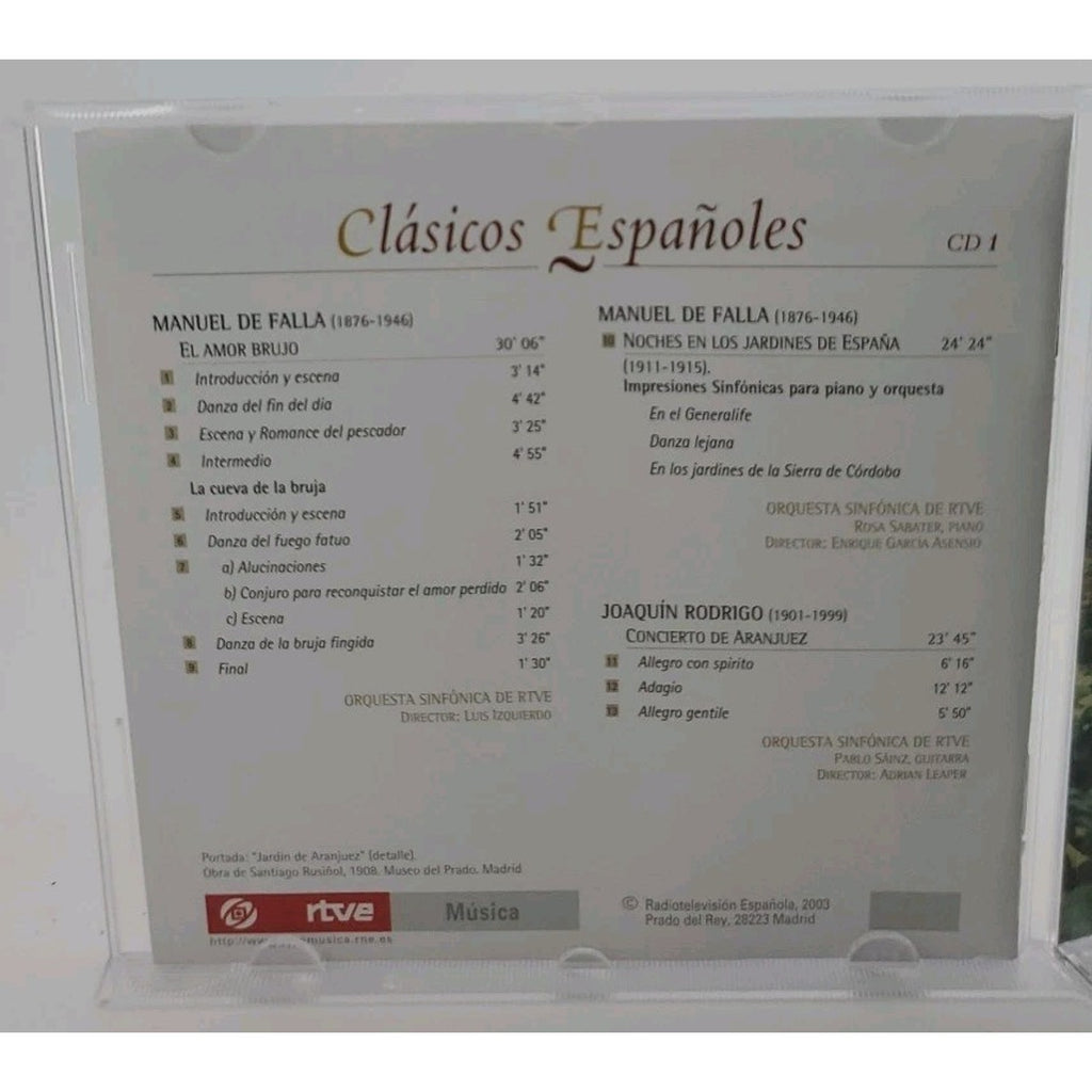 Clásicos Españoles 5 CD Set
