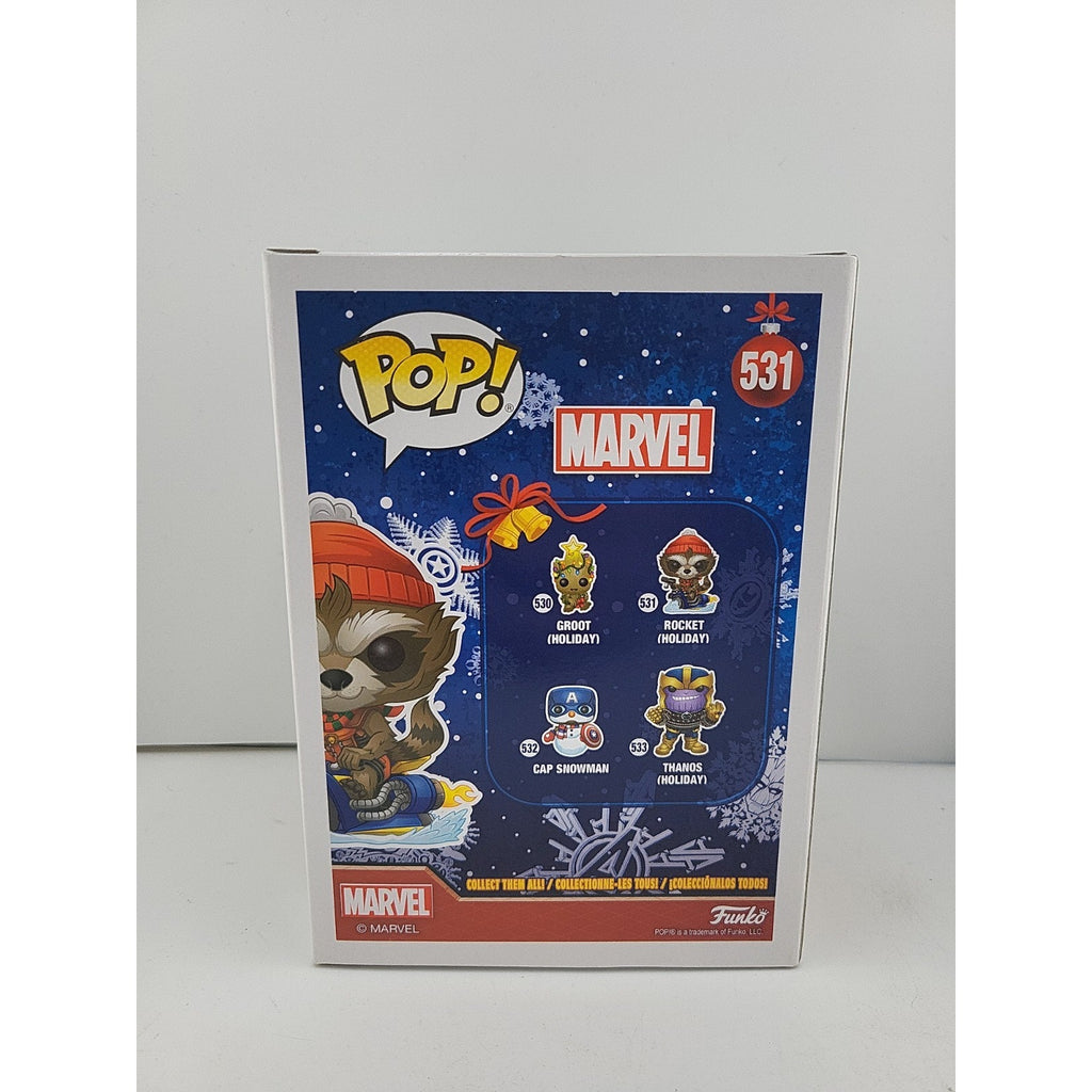 Funko Pop! Vinyl: Marvel - Rocket (Holiday) #531