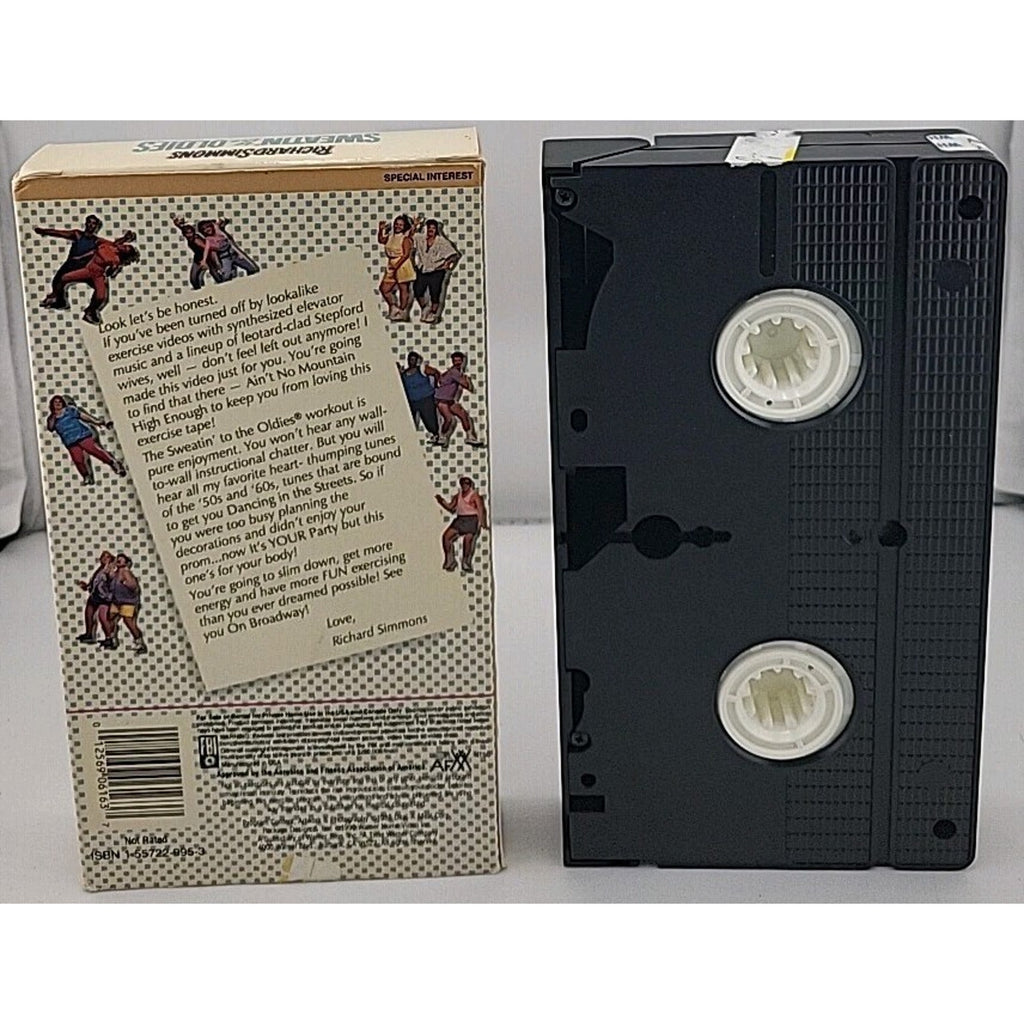 Sweatin' to the Oldies Richard Simmons (VHS, 1988)