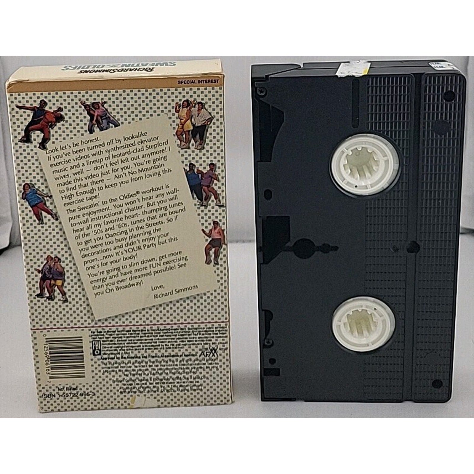 Sweatin' to the Oldies Richard Simmons (VHS, 1988)