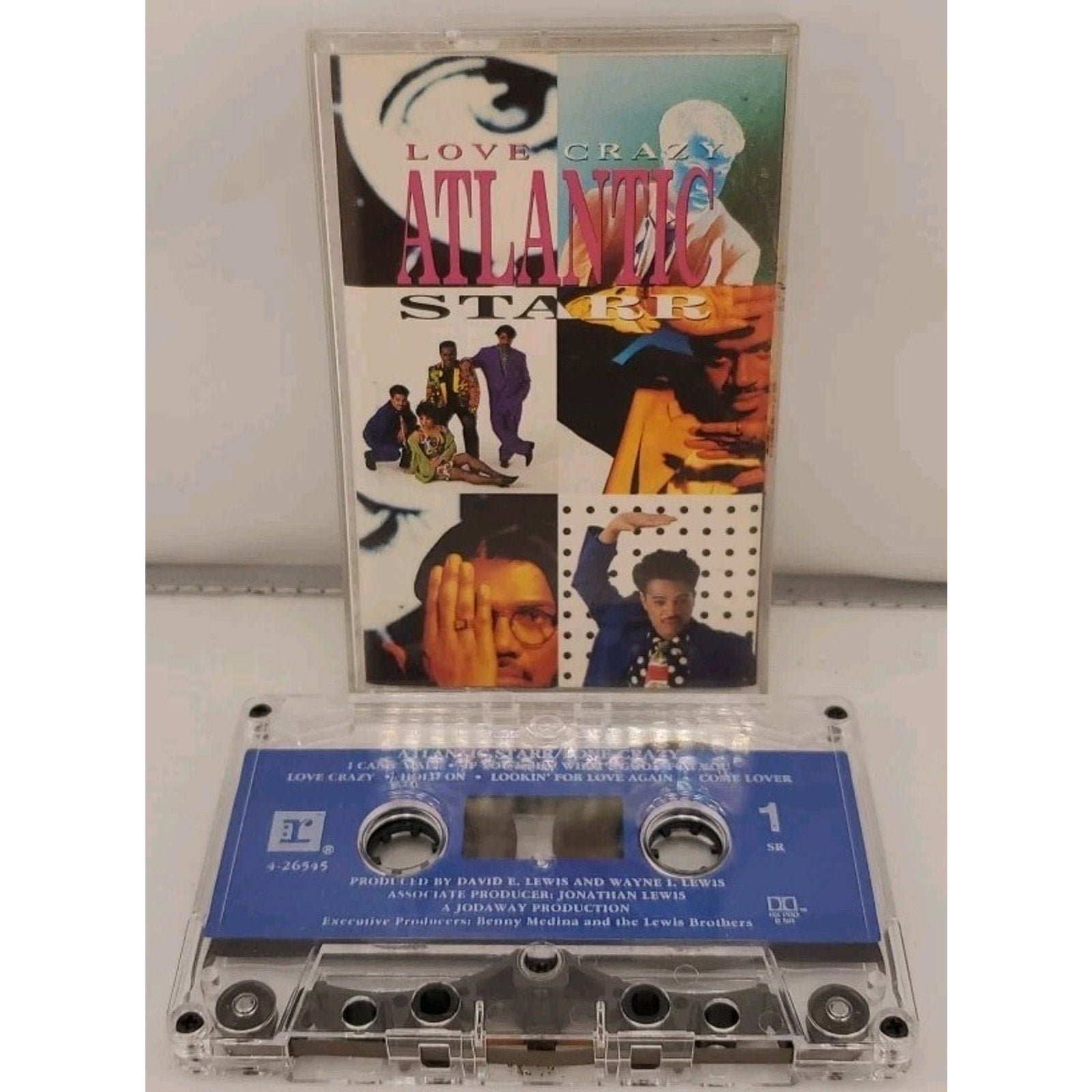 Love Crazy by Atlantic Starr (Cassette, Oct-1991, Reprise)