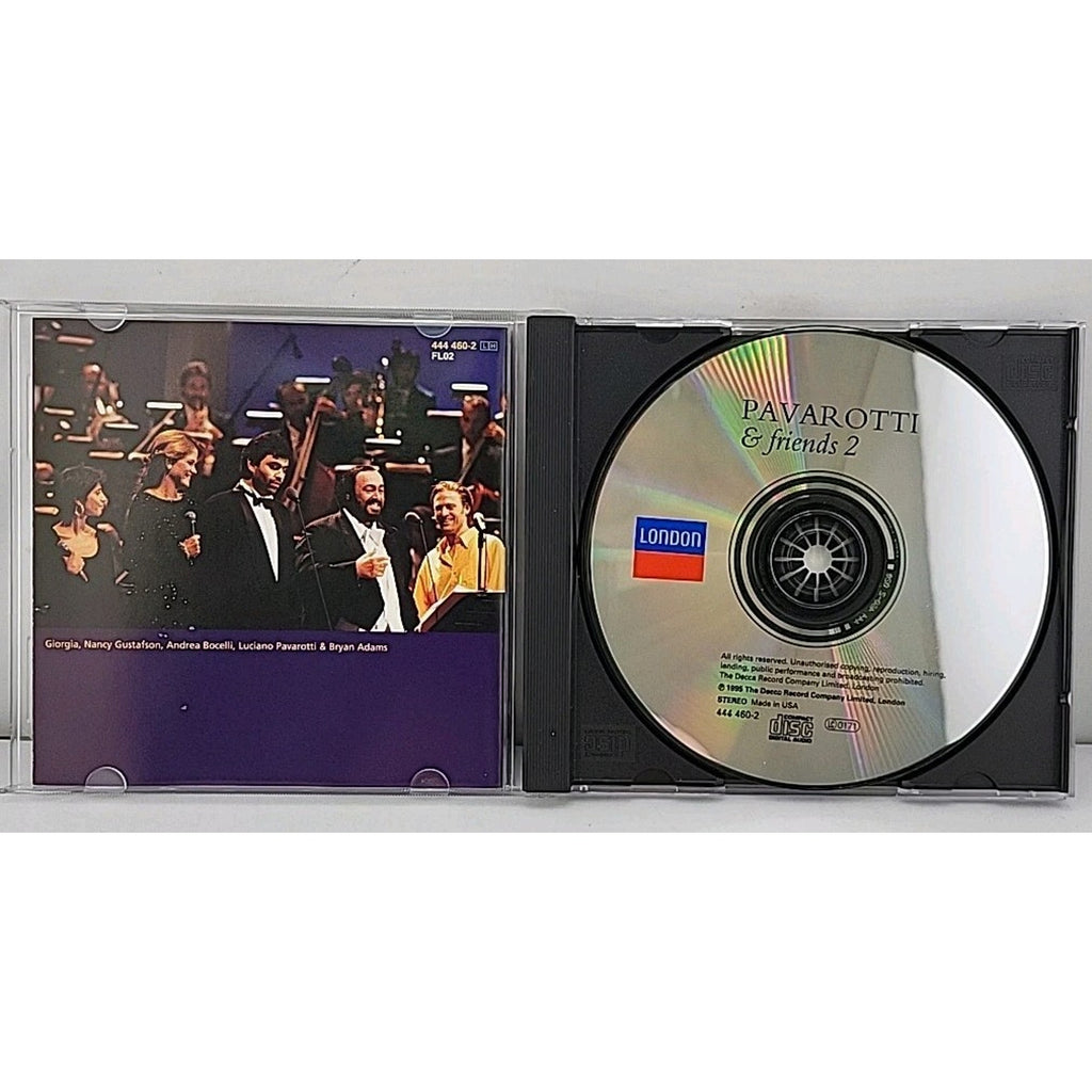 & Friends 2 by Pavarotti / Adams, Bryan / Vollenweider (CD, 1995)