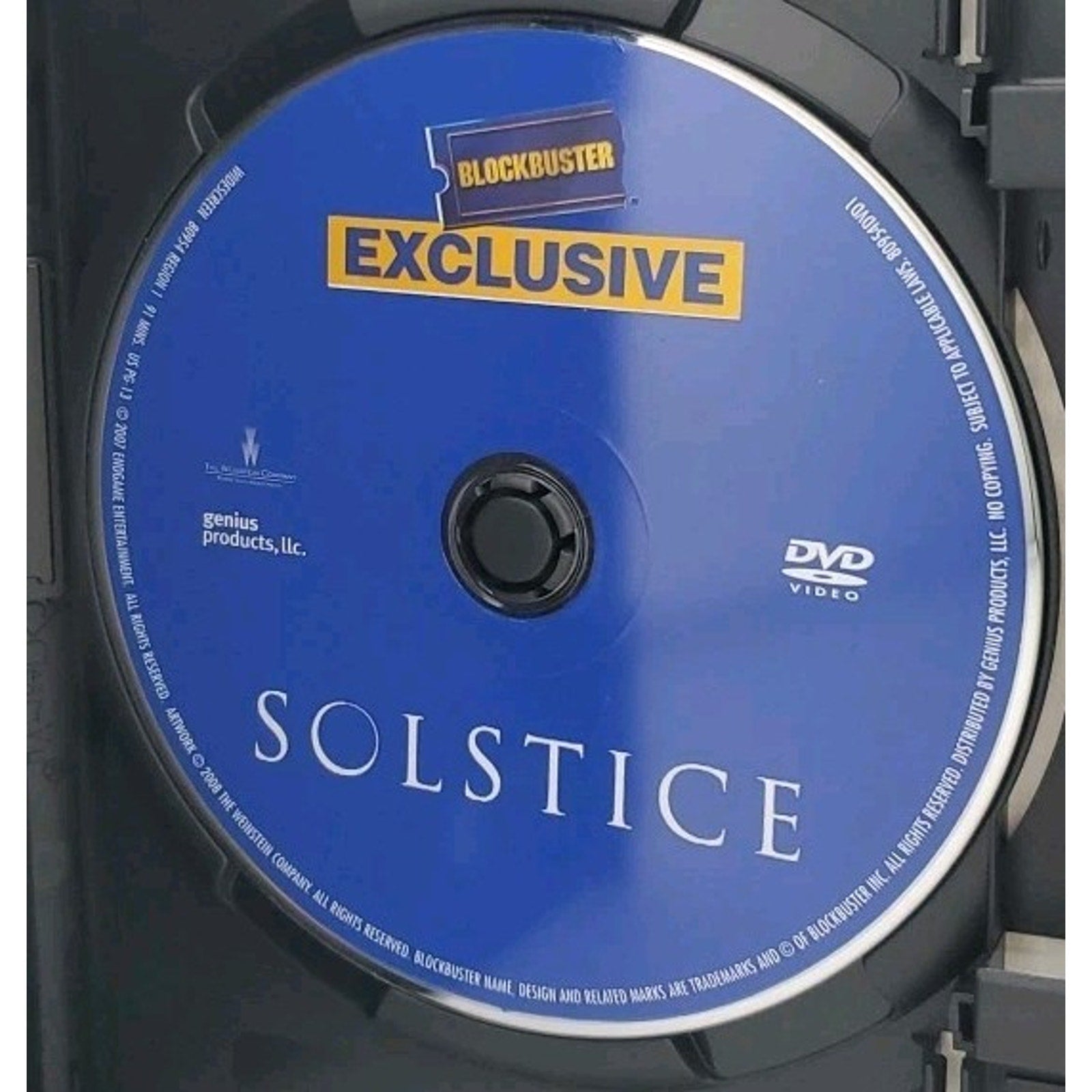 Solstice (DVD, 2007) Blockbuster Exclusive