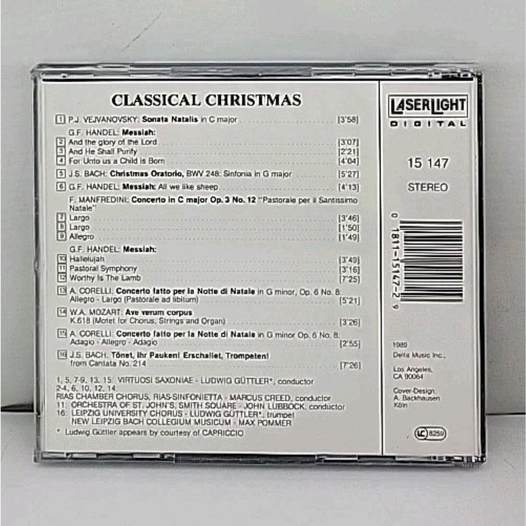 Classical Christmas by Classical Christmas (CD, 1989)