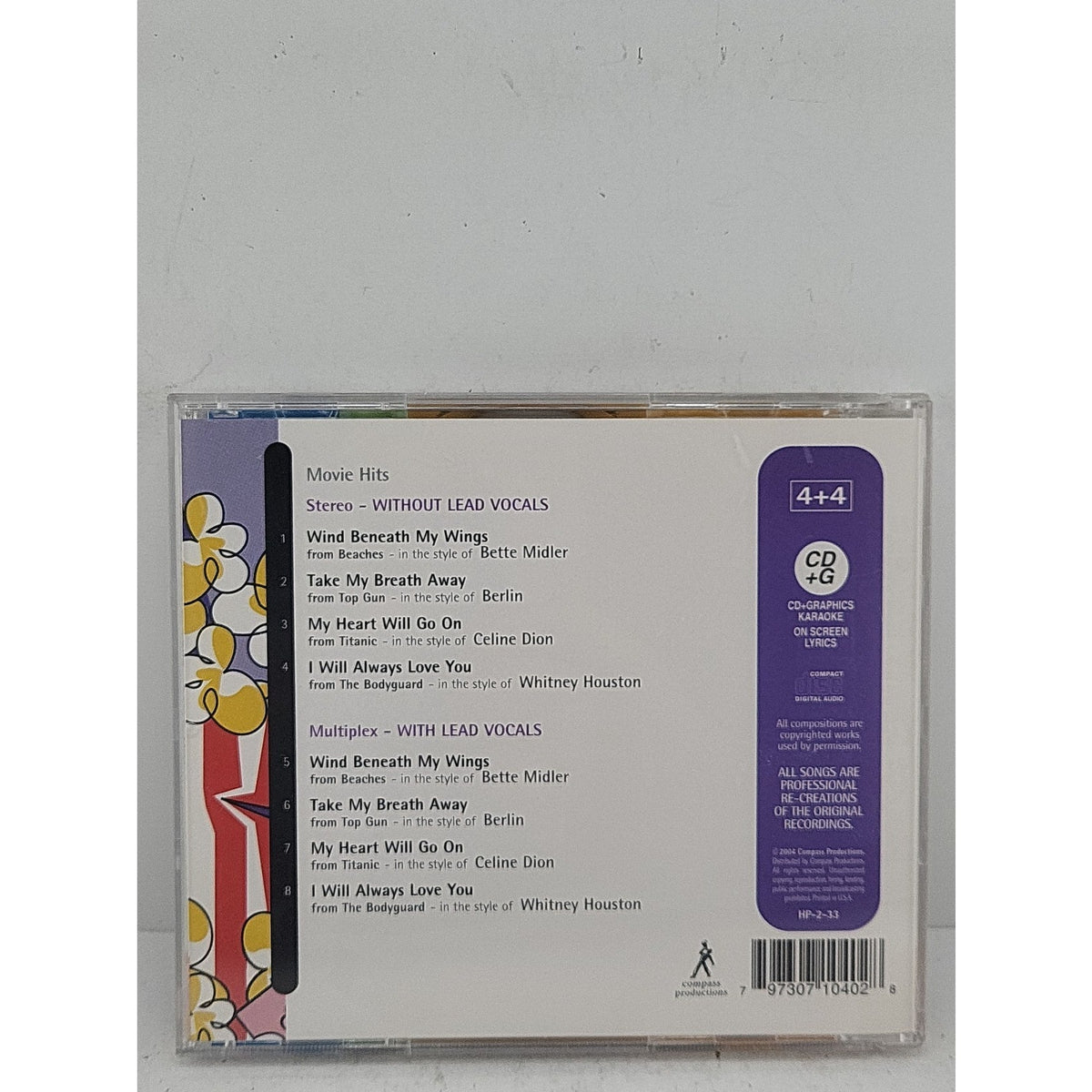 House Party Karaoke Movie Hits CD