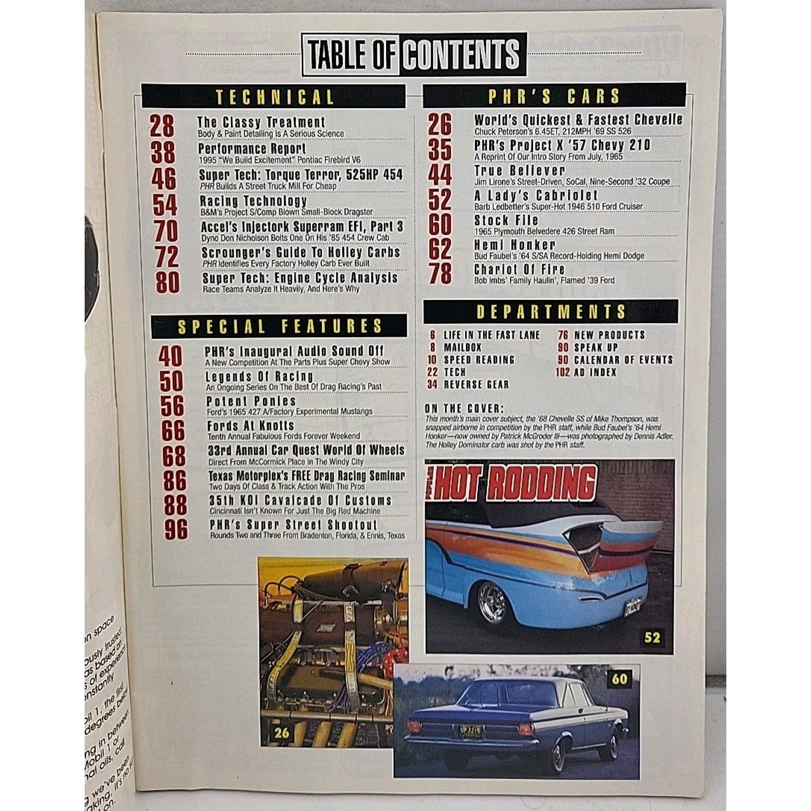 Popular Hot Rodding Magazine - August 1995 - Volume 35 Number 8