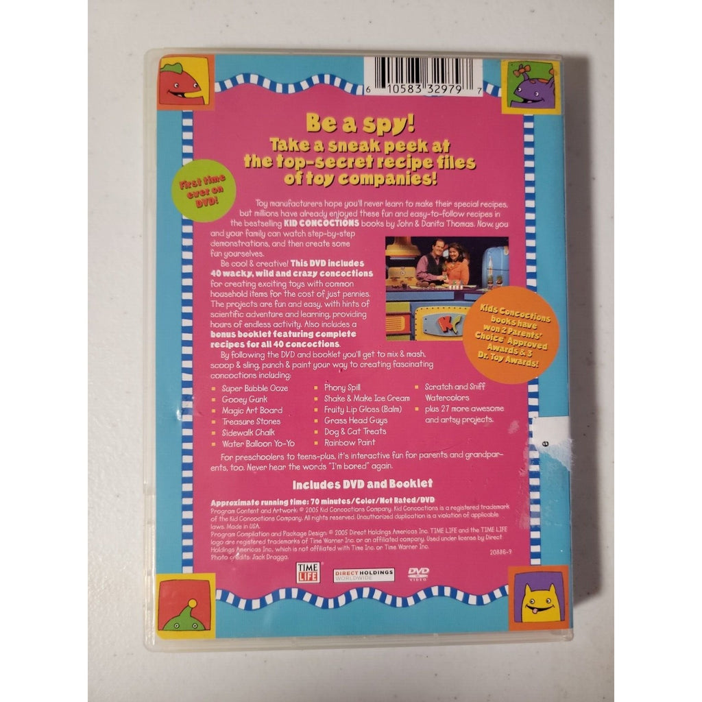 40 Greatest Kid Concoctions & Easy, Fun and Educational Activities (DVD)