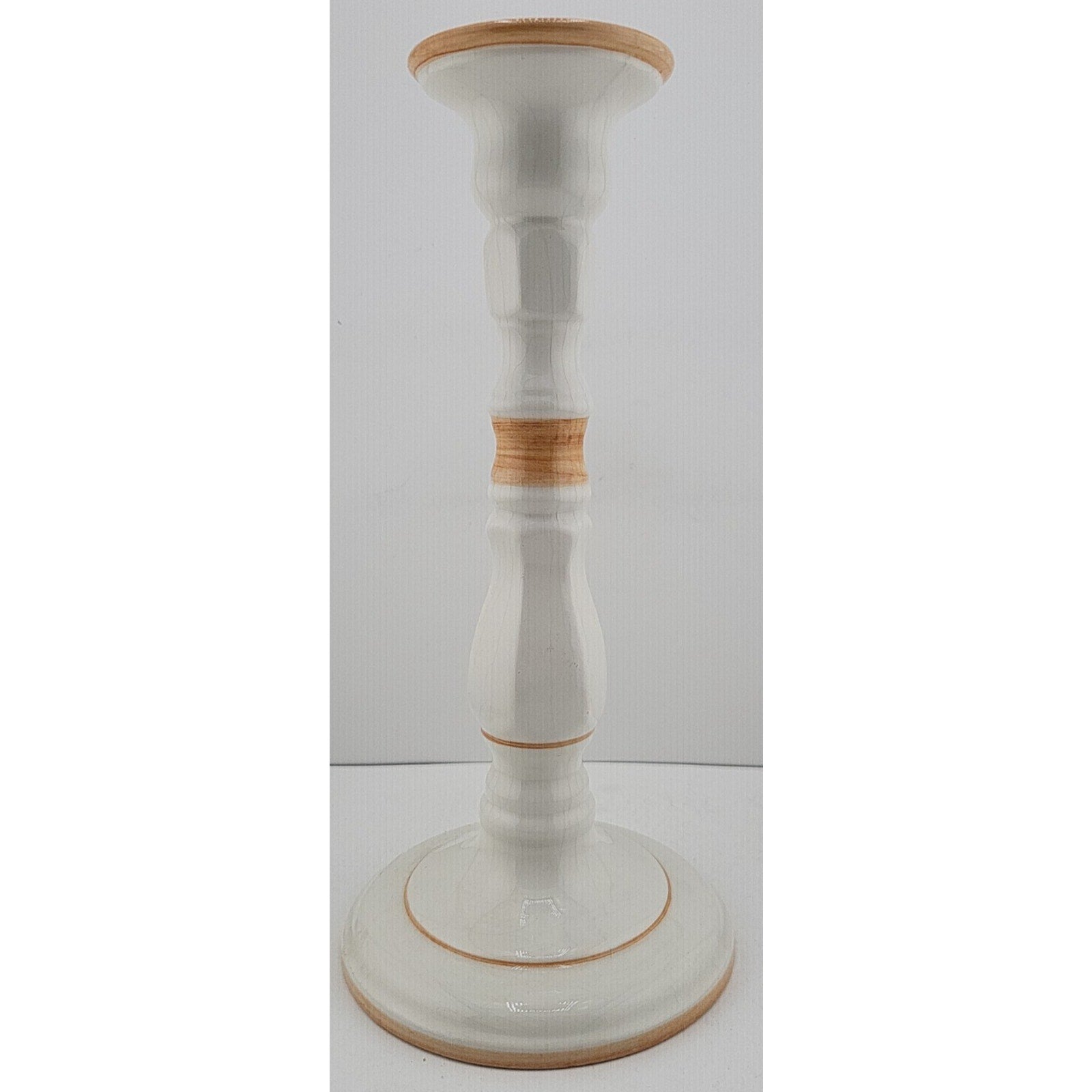9.5" Candlestick Made In Italy with Serial Number *Small Chip*