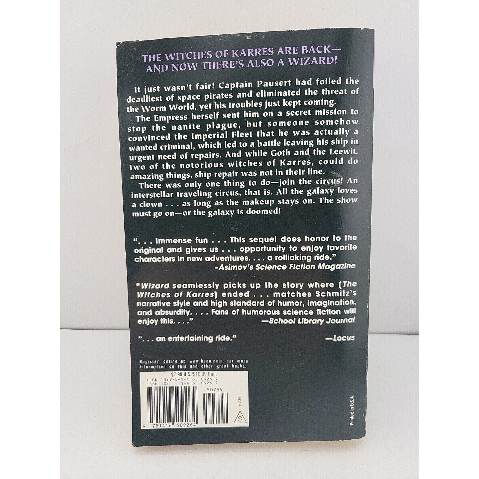 Wizard of Karres by Eric Flint, Mercedes Lackey and Dave Freer (2006, Mass...