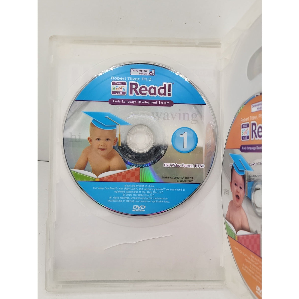 Your Baby Can Read DVD 4 Disc Robert Titzer Early Language Development System FS